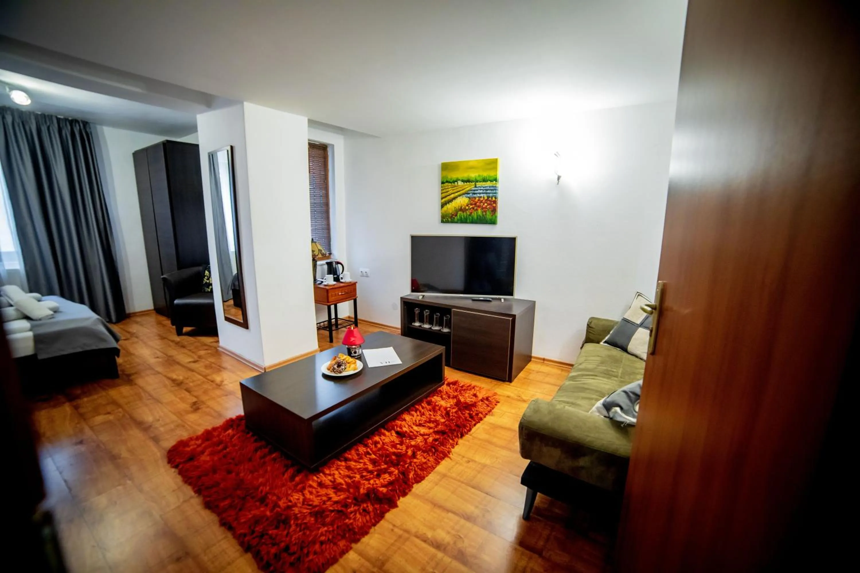 Bed in Velinov Boutique Hotel