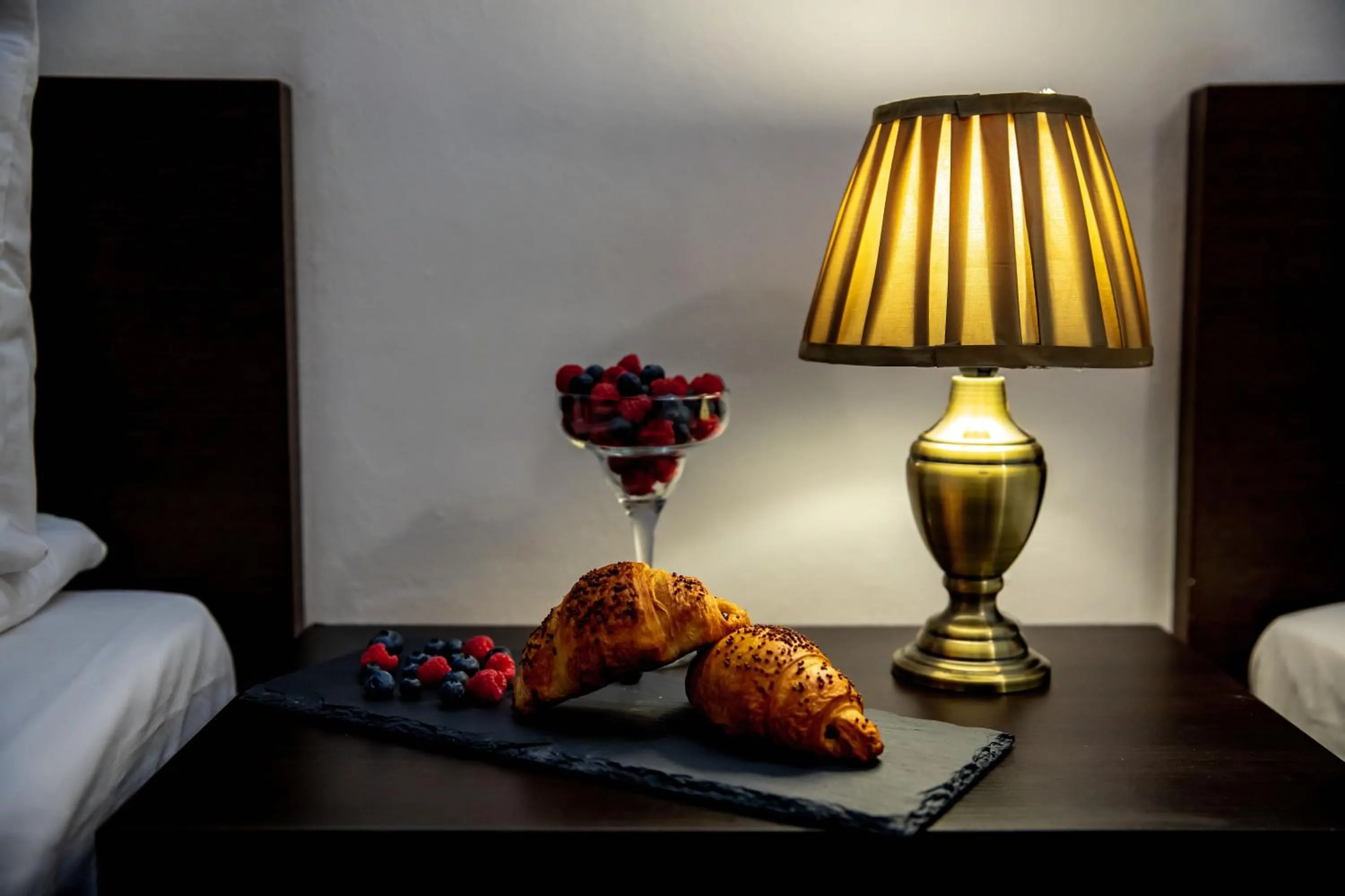 Bed in Velinov Boutique Hotel