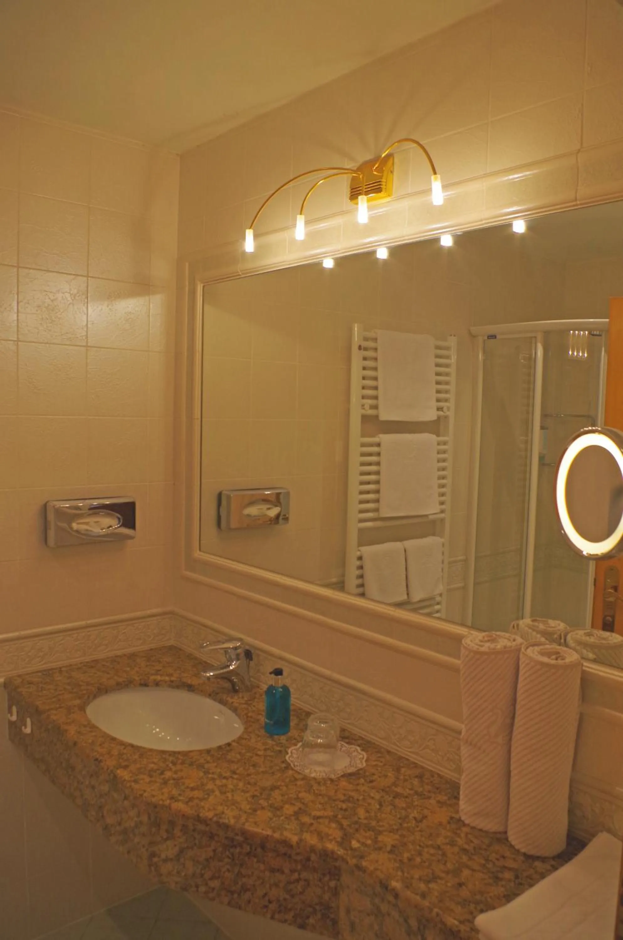 Bathroom in Hotel Bergland