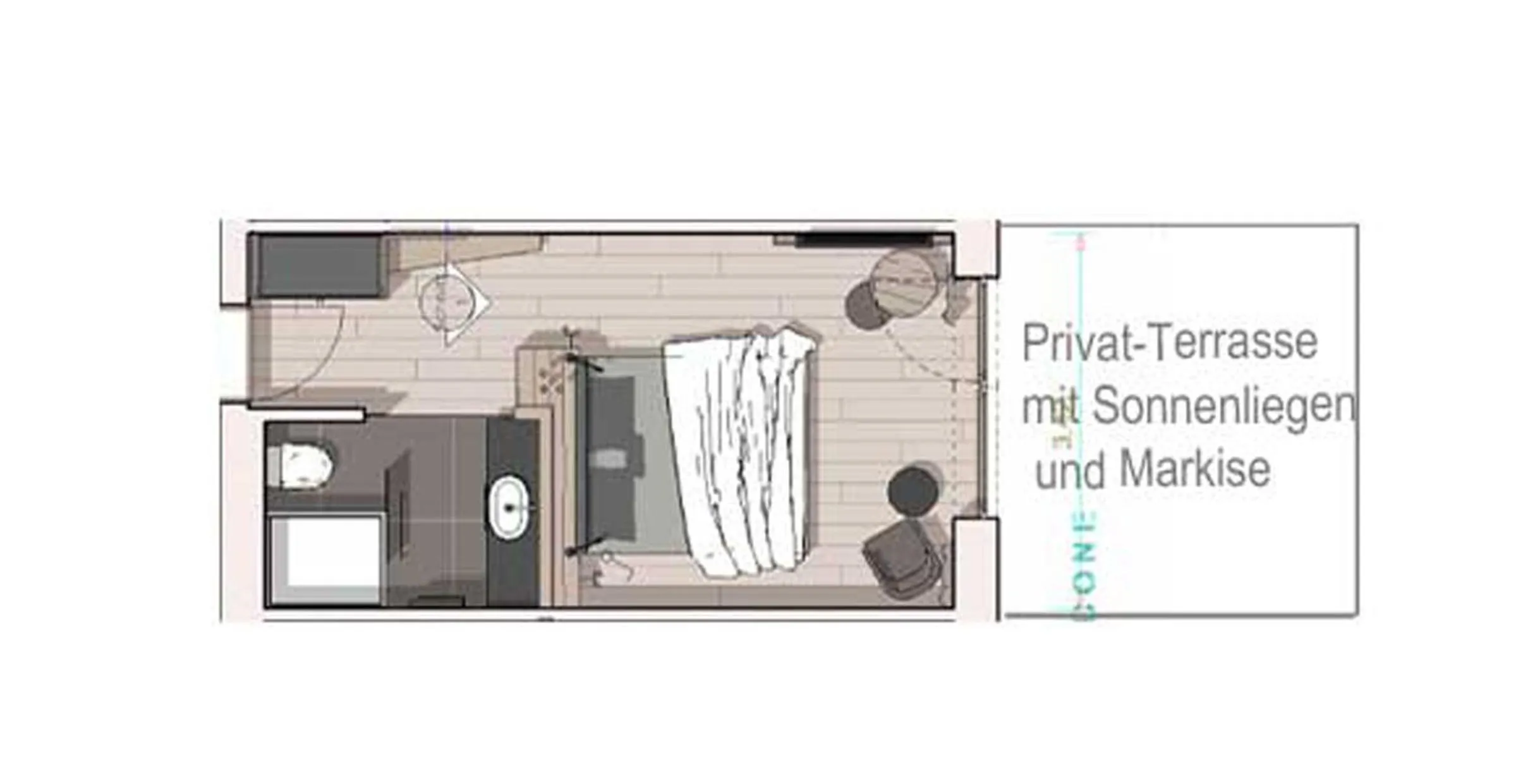 Floor plan in Hotel Bergland