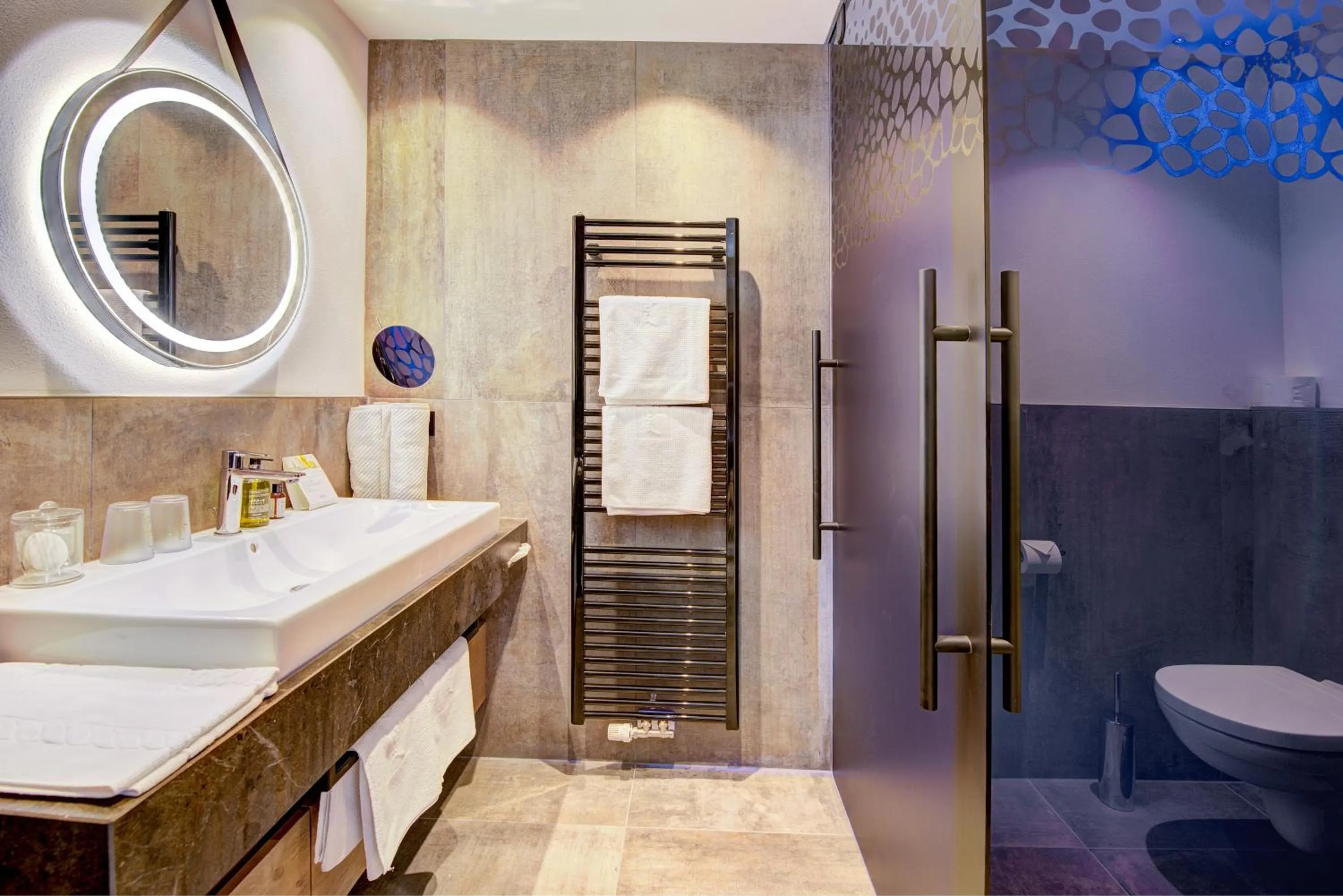 Bathroom in Hotel Bergland