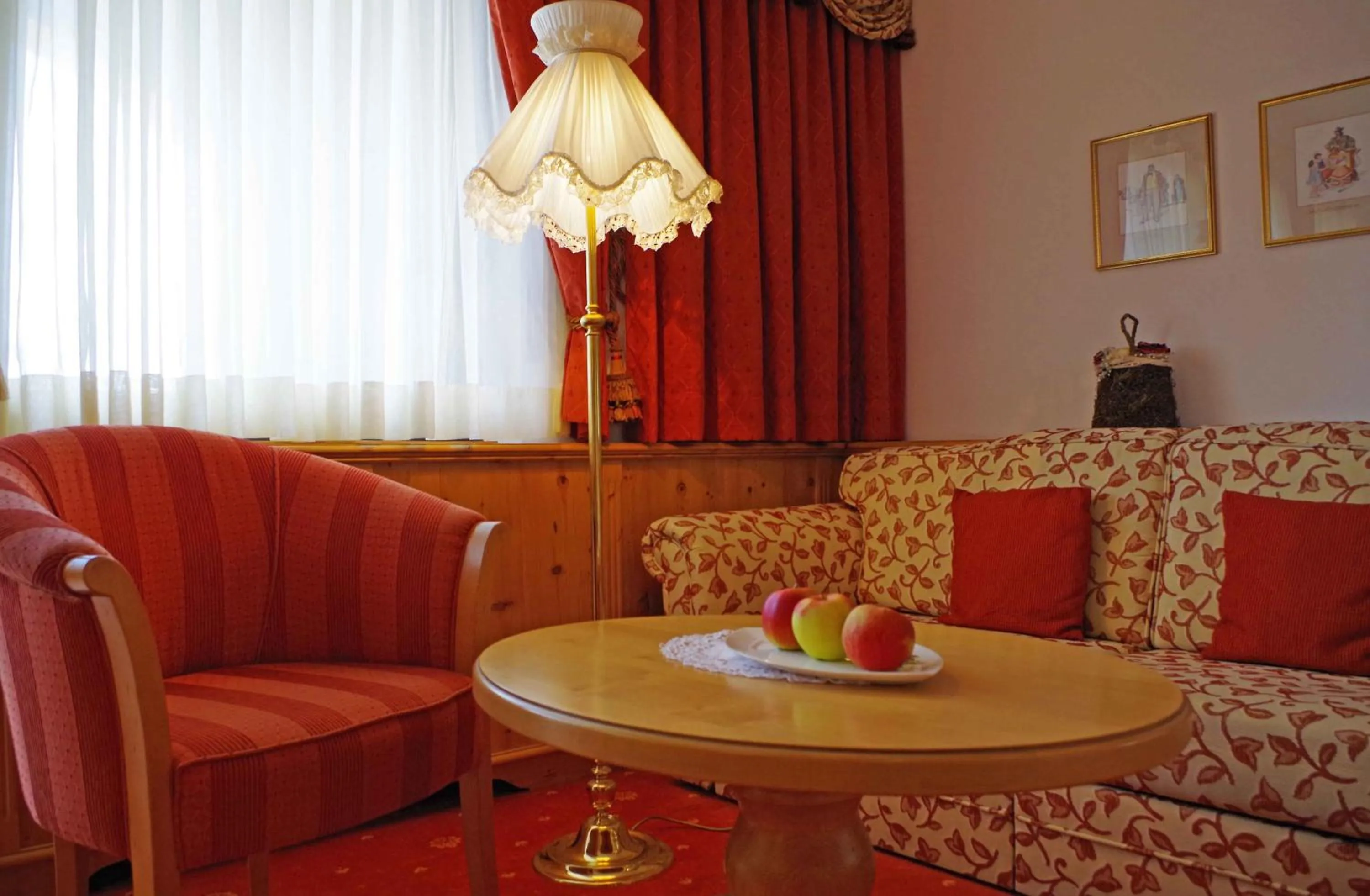 Seating area in Hotel Bergland