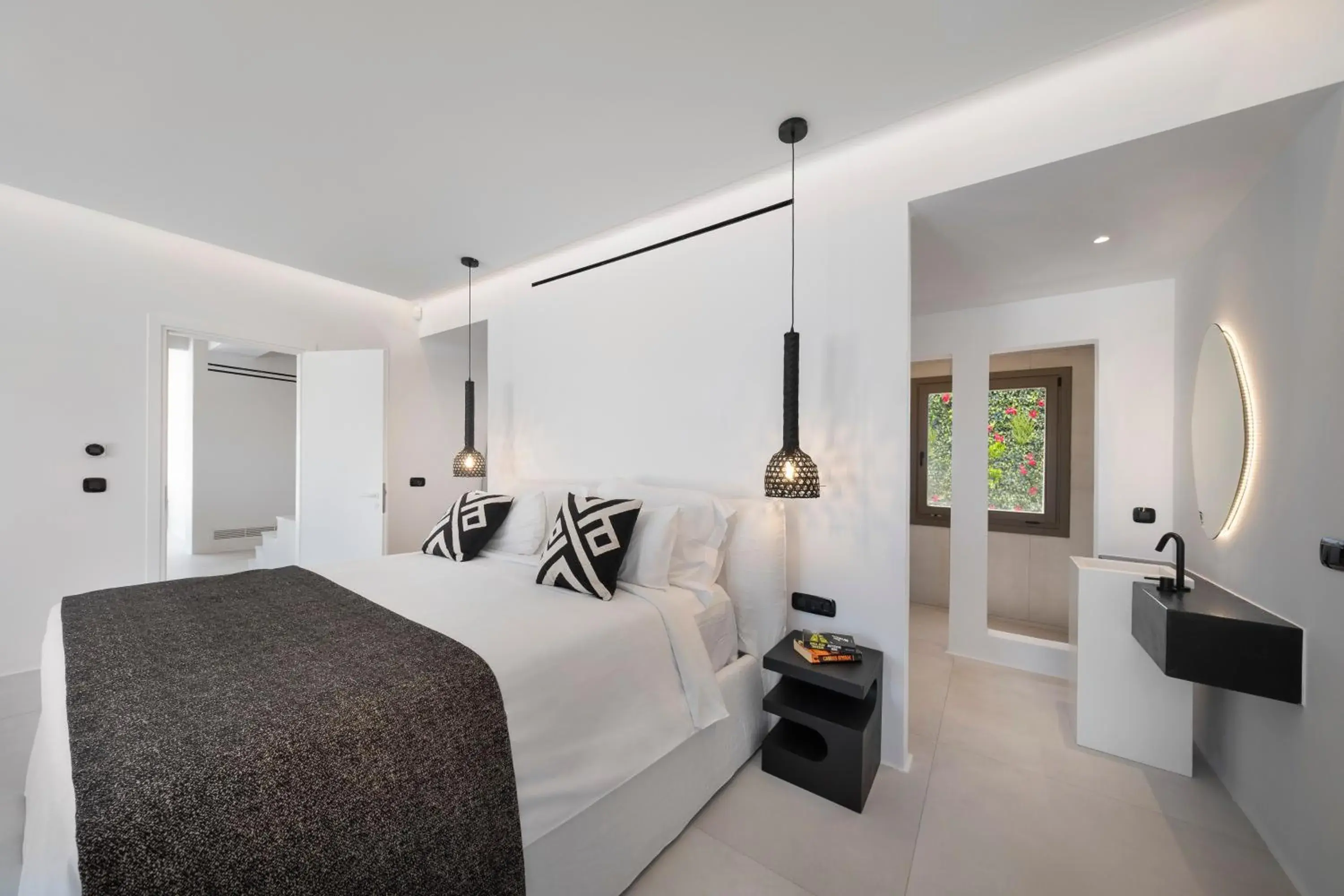 Bed in Deliades Hotel Bed in Deliades Hotel