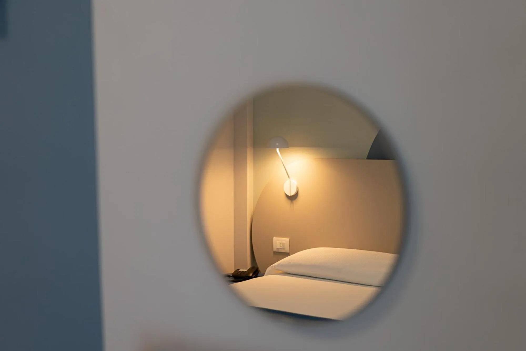 Bed in Hotel Smeraldo