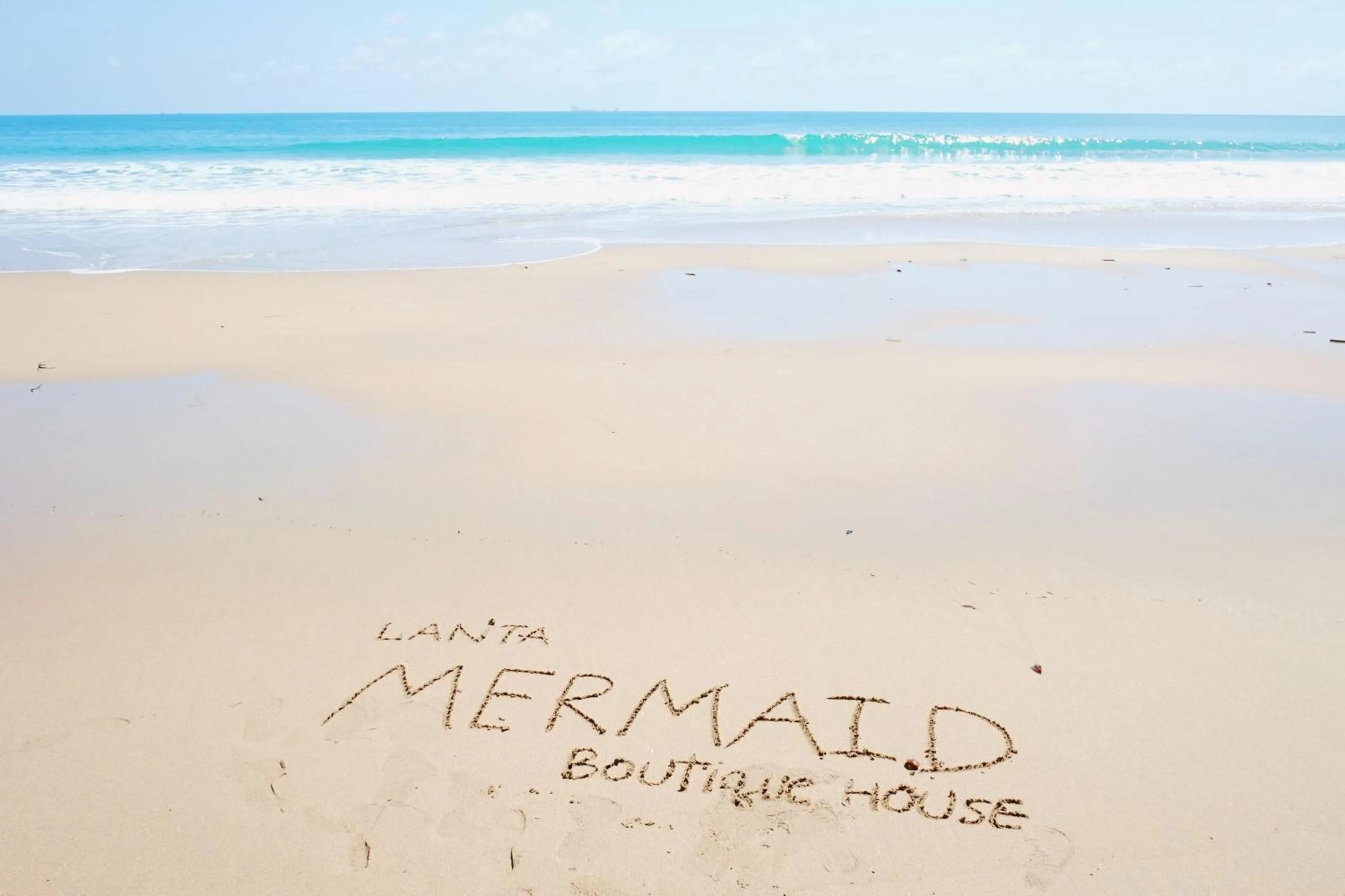 Beach in Lanta Mermaid Boutique House-Cozy Stay,Seaview, Delicious Breakfast,2 Minutes Walk to the Beach