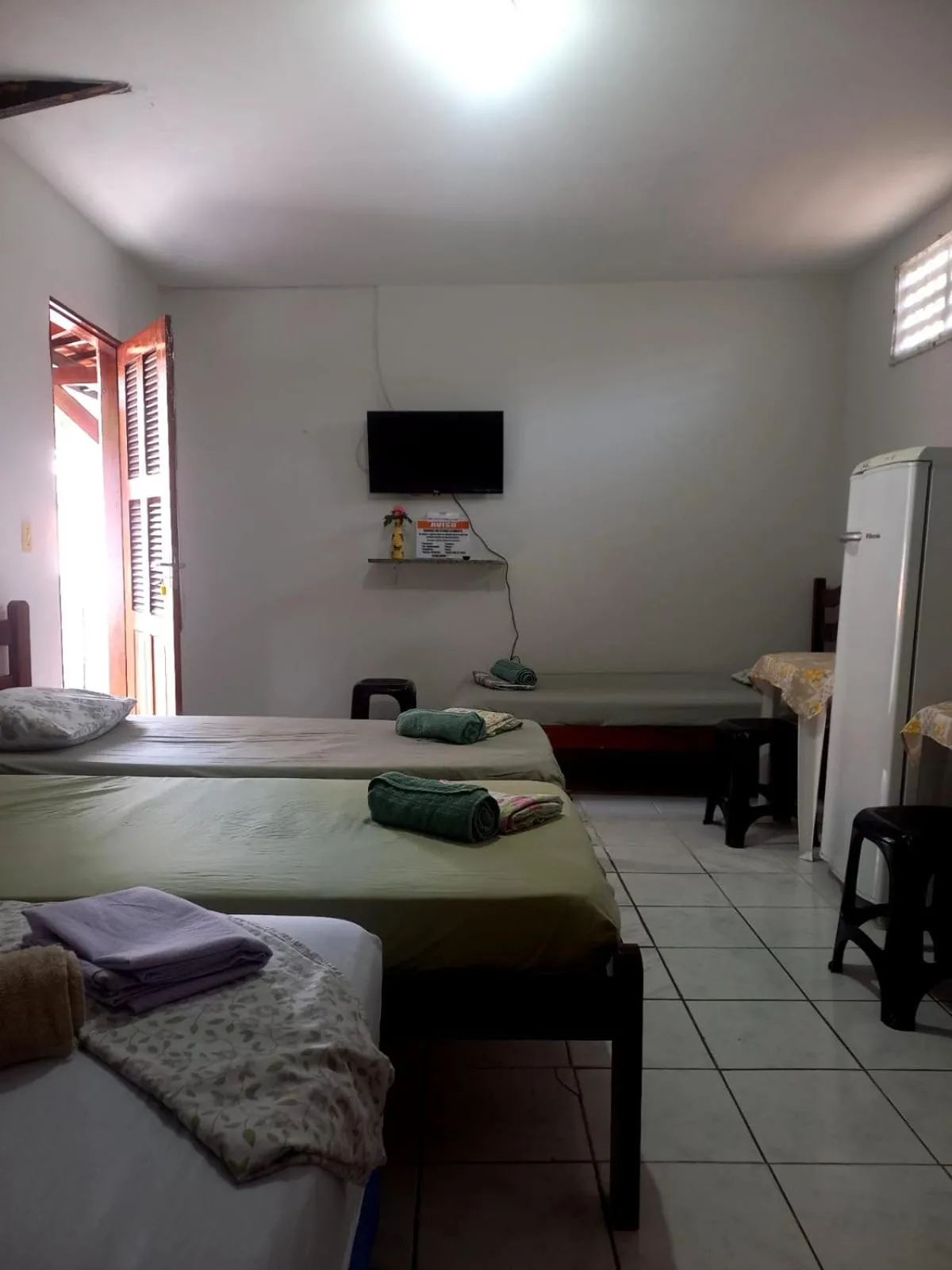 Bed in Suítes Centro Praia