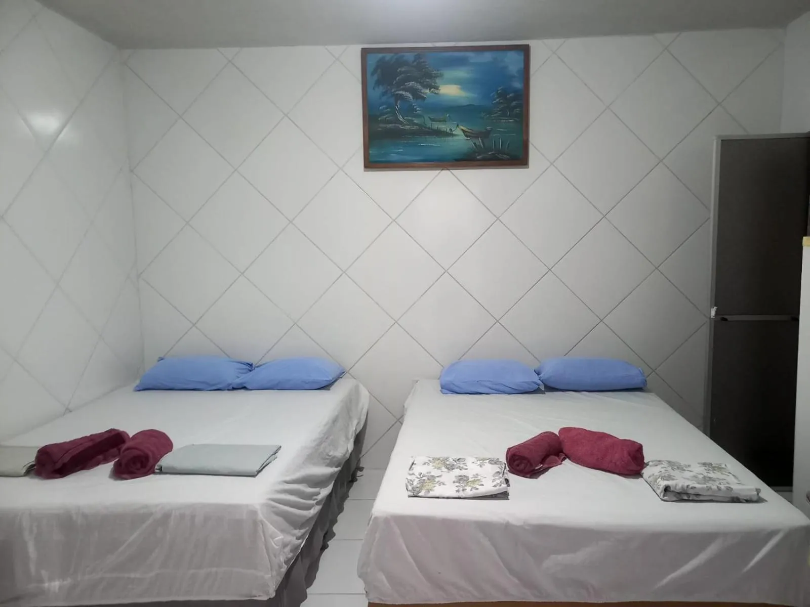 Bed in Suítes Centro Praia