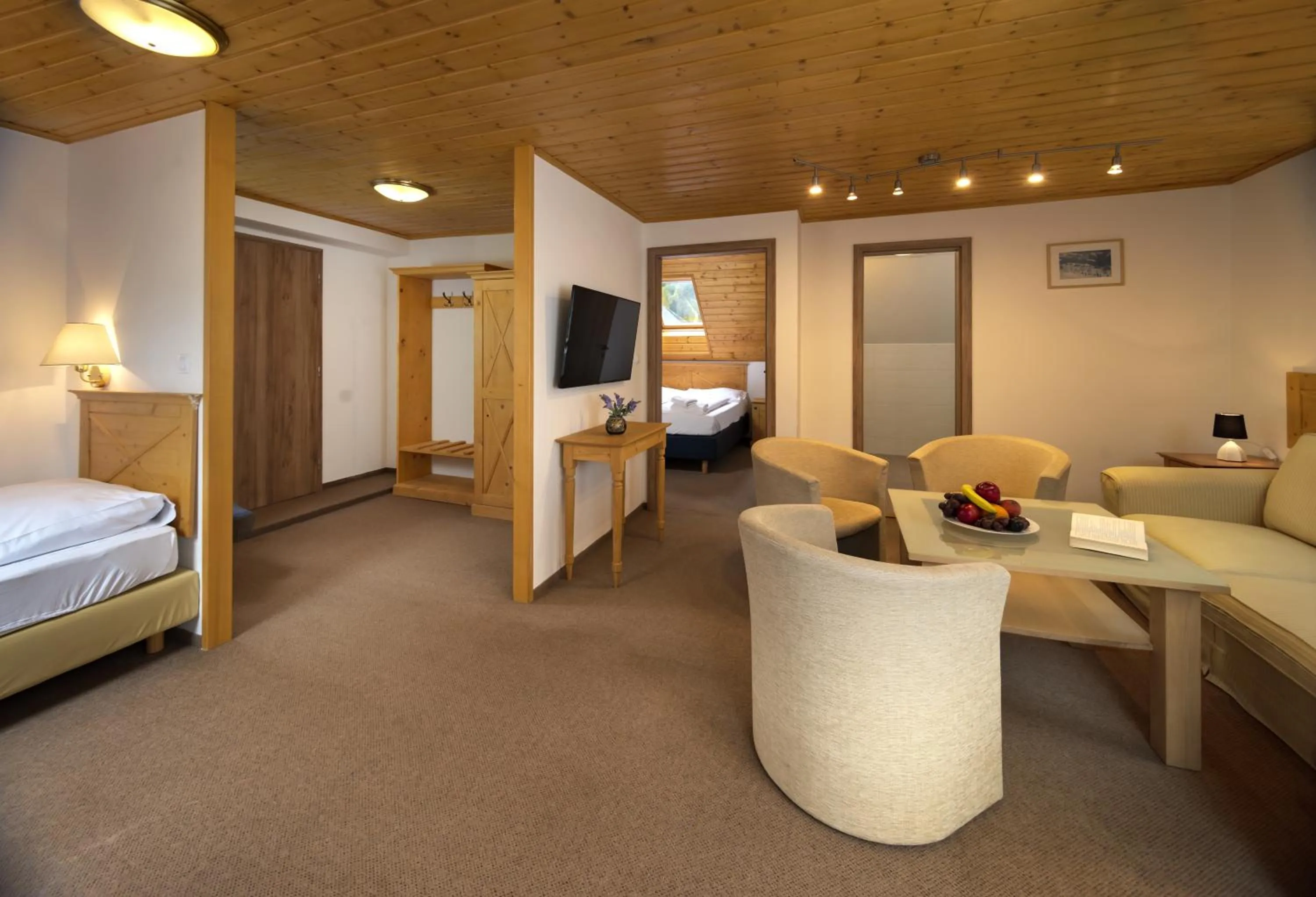 Photo of the whole room, Bed in Hotel Tři Růže