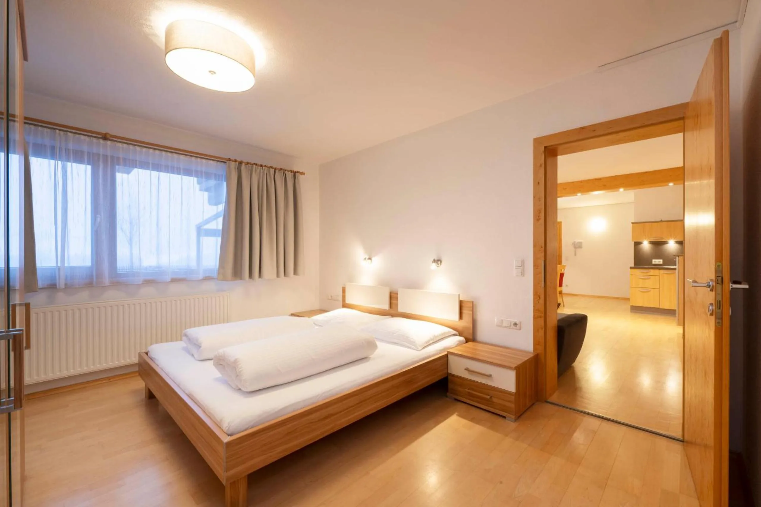 Bed in Hotel Bergkranz