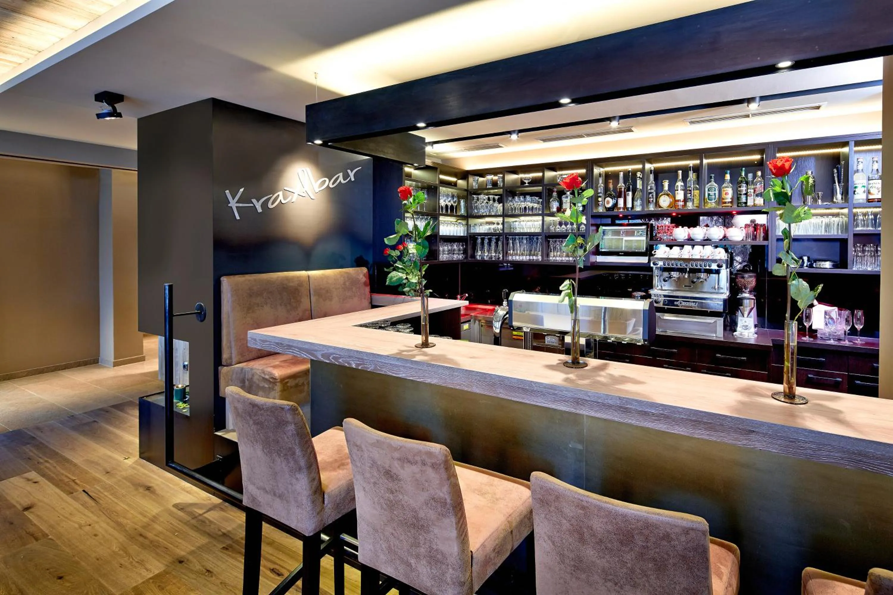 Lounge or bar in Hotel Bergkranz