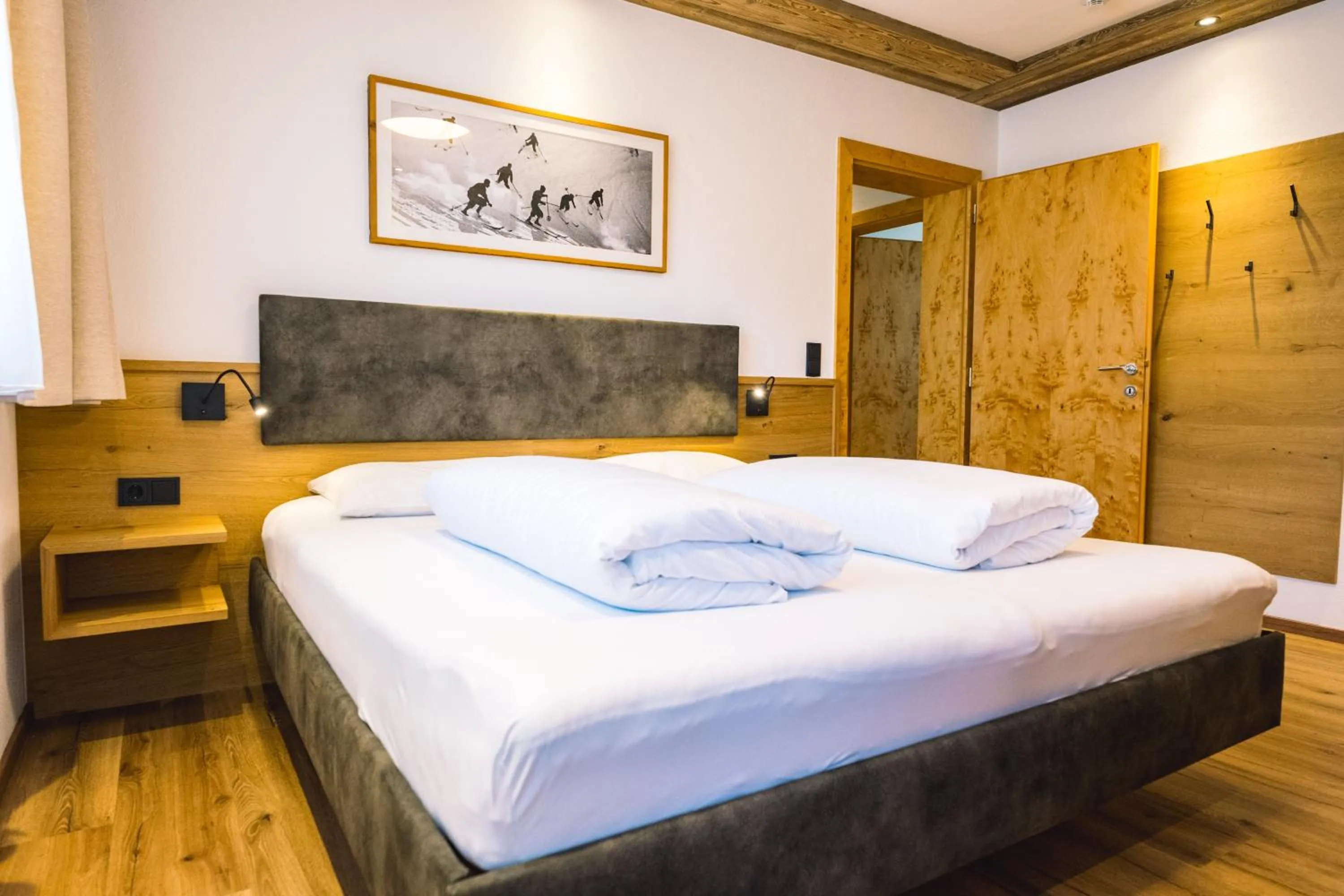 Bedroom, Bed in Hotel Bergkranz