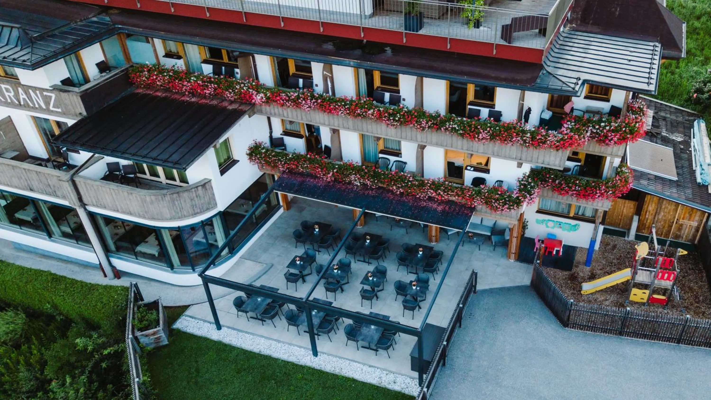 Property building in Hotel Bergkranz