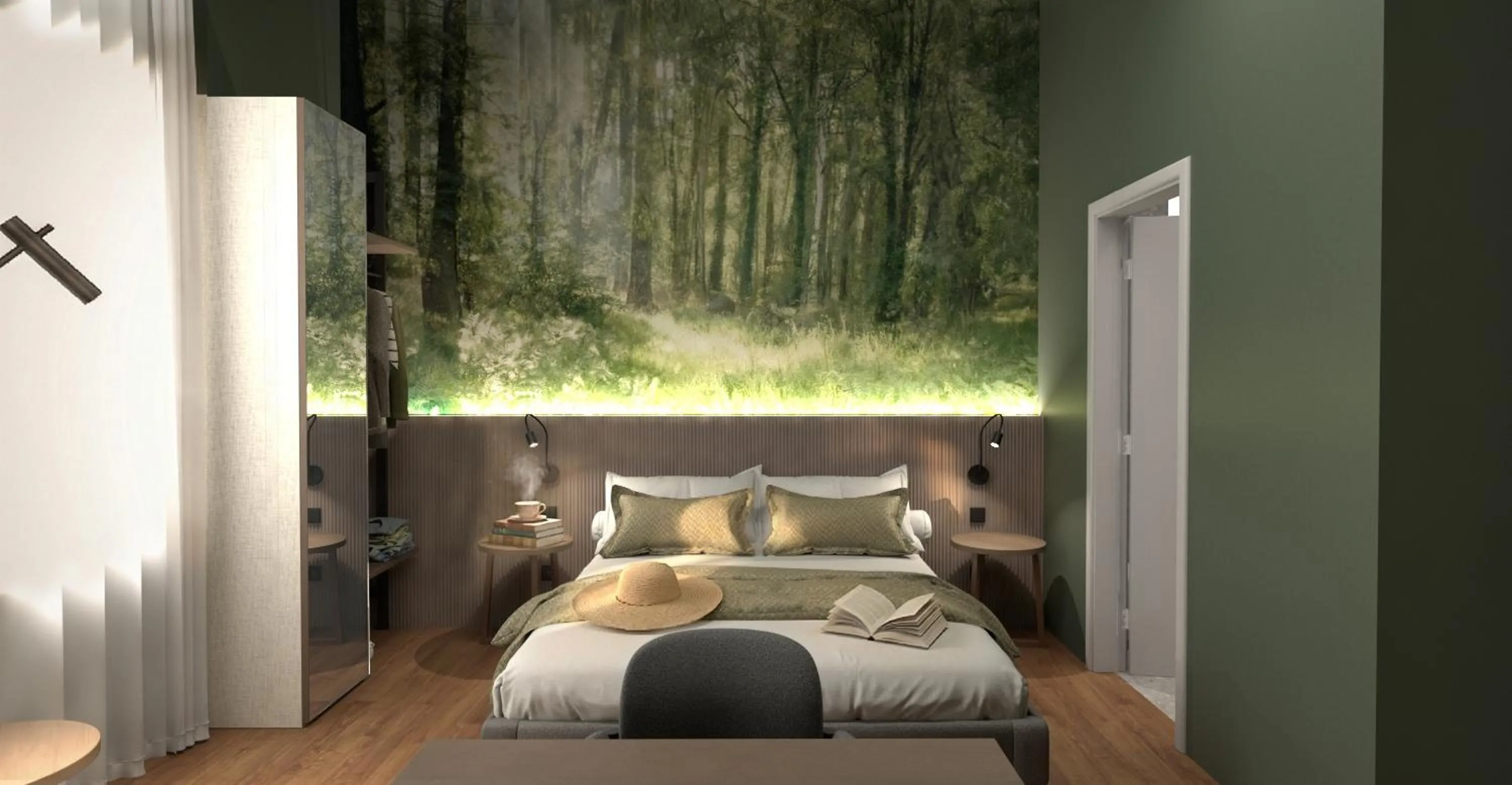 Bedroom, Bed in Hotel Del Lago 1934 & SPA