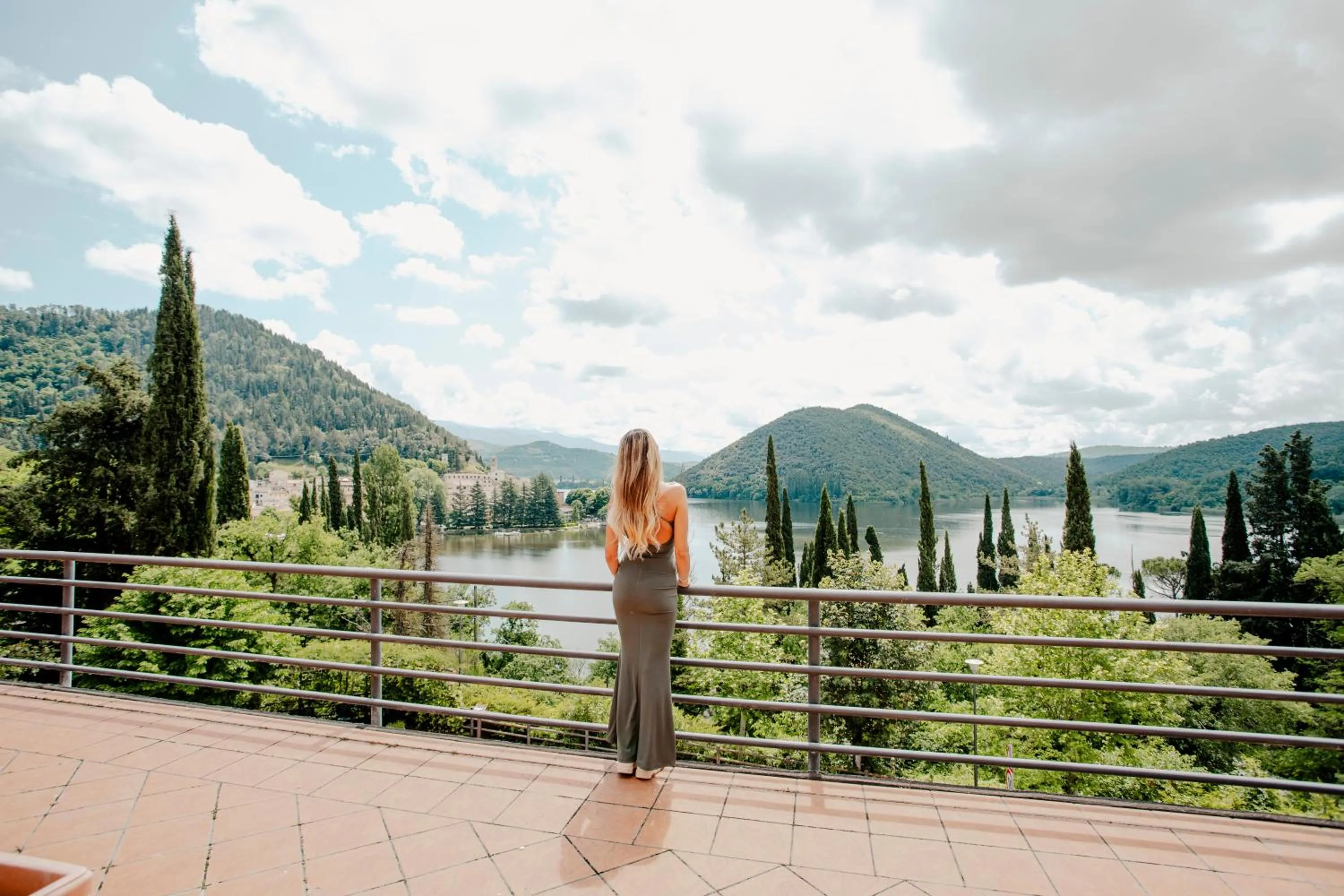 View (from property/room) in Hotel Del Lago Piediluco Active & SPA