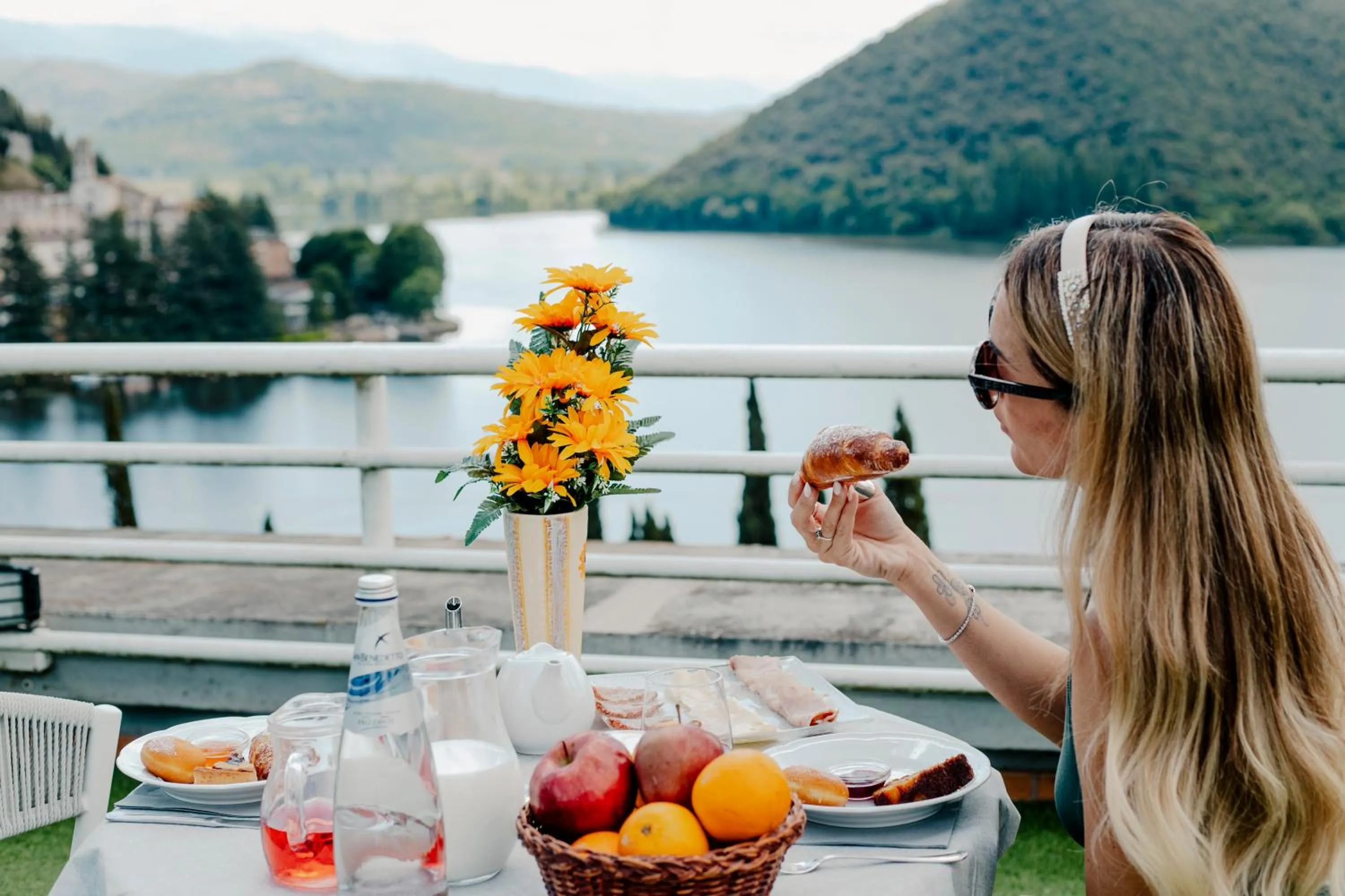 Breakfast in Hotel Del Lago Piediluco Active & SPA