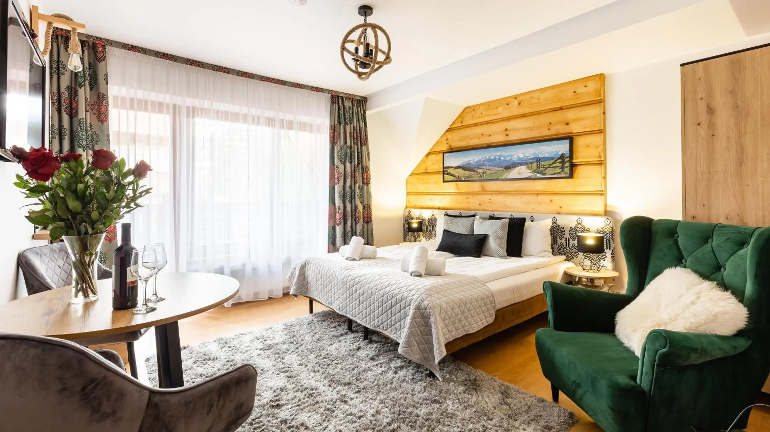 Comfort Double or Twin Room in Aparthotel Delta Zakopane Comfort Double or Twin Room in Aparthotel Delta Zakopane