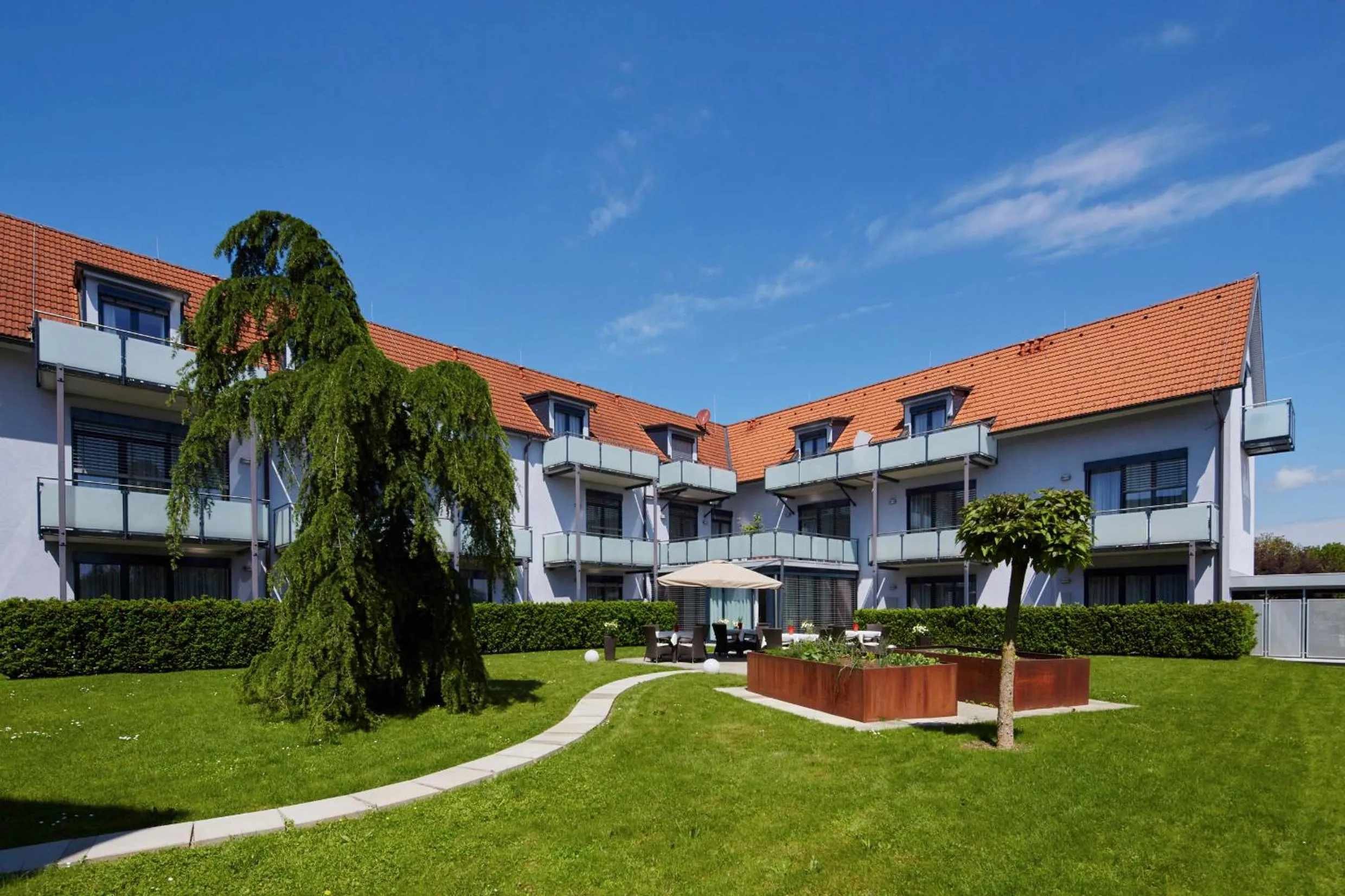 Garden in Hotel Garni Colora