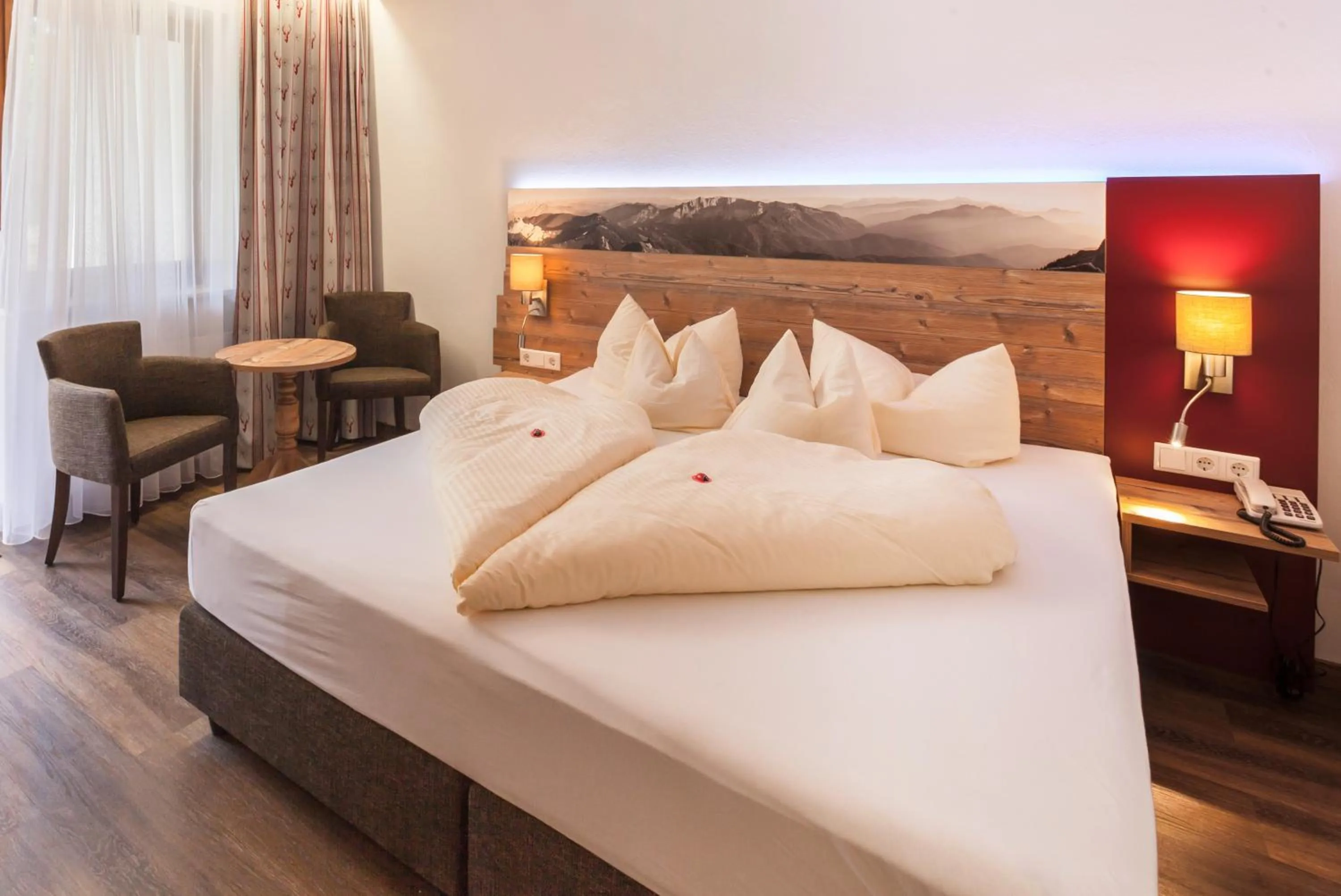 Bed in Raffl's Hotel