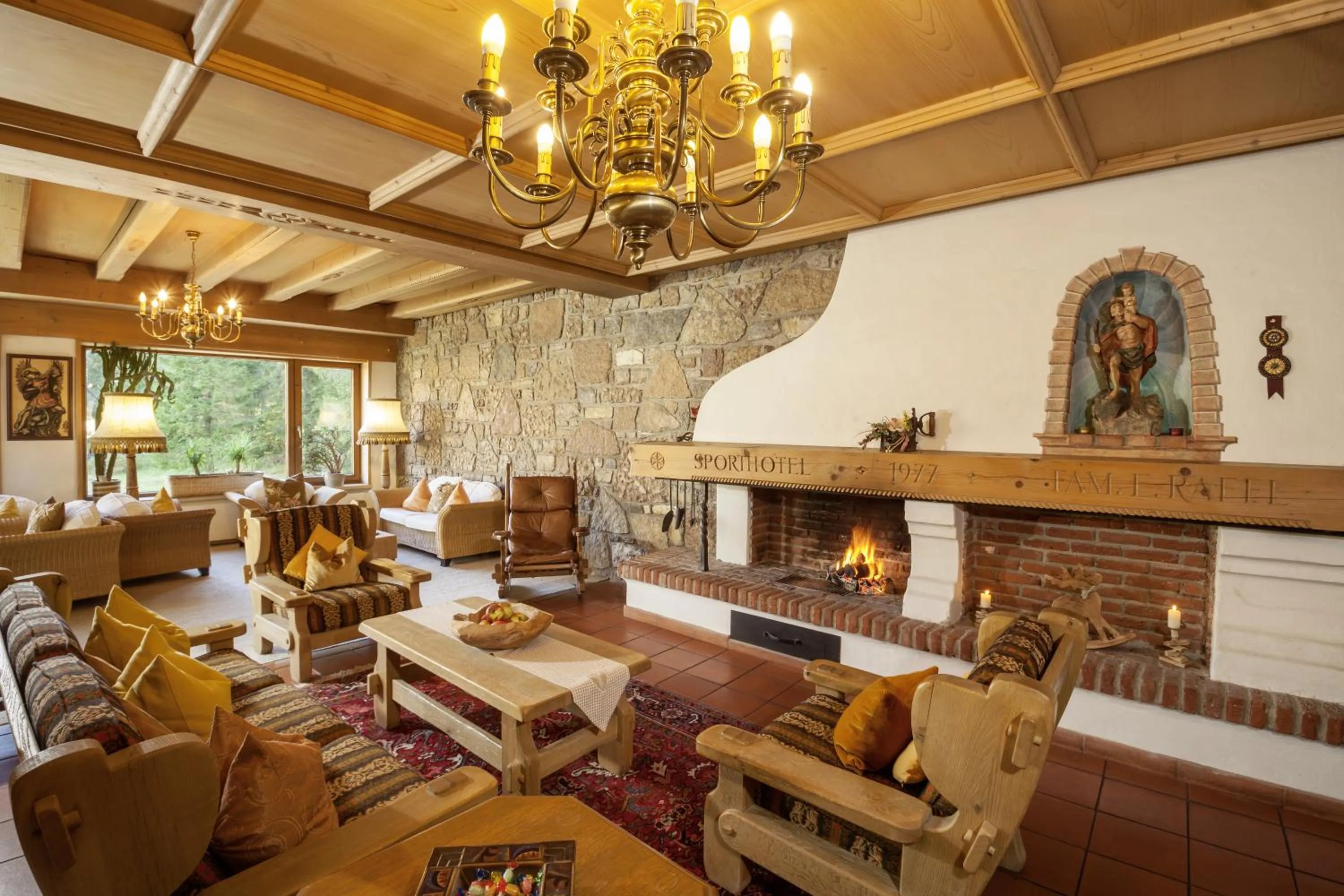 Lobby or reception in Raffl's Hotel