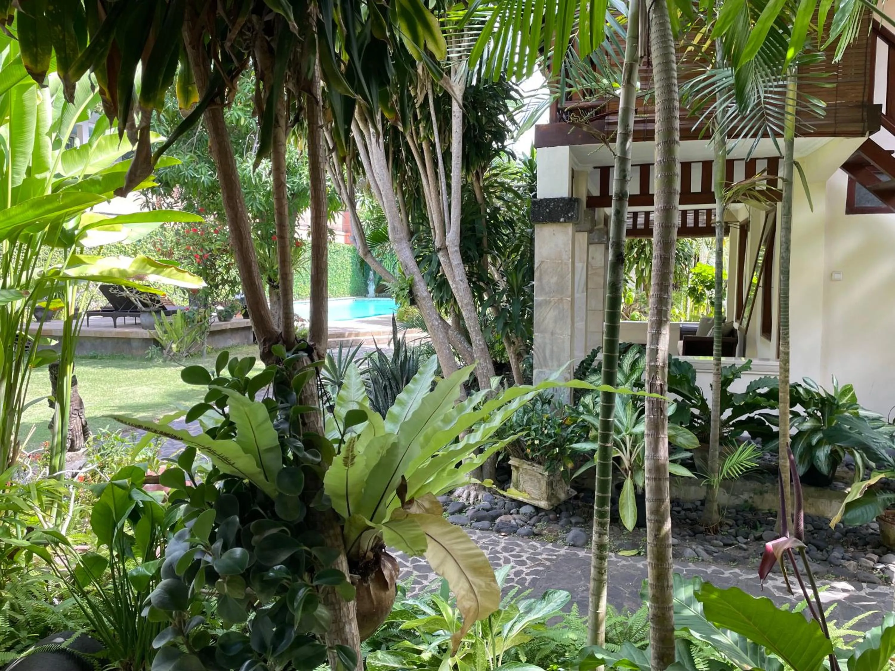 Property building in Raja Gardens Hotel