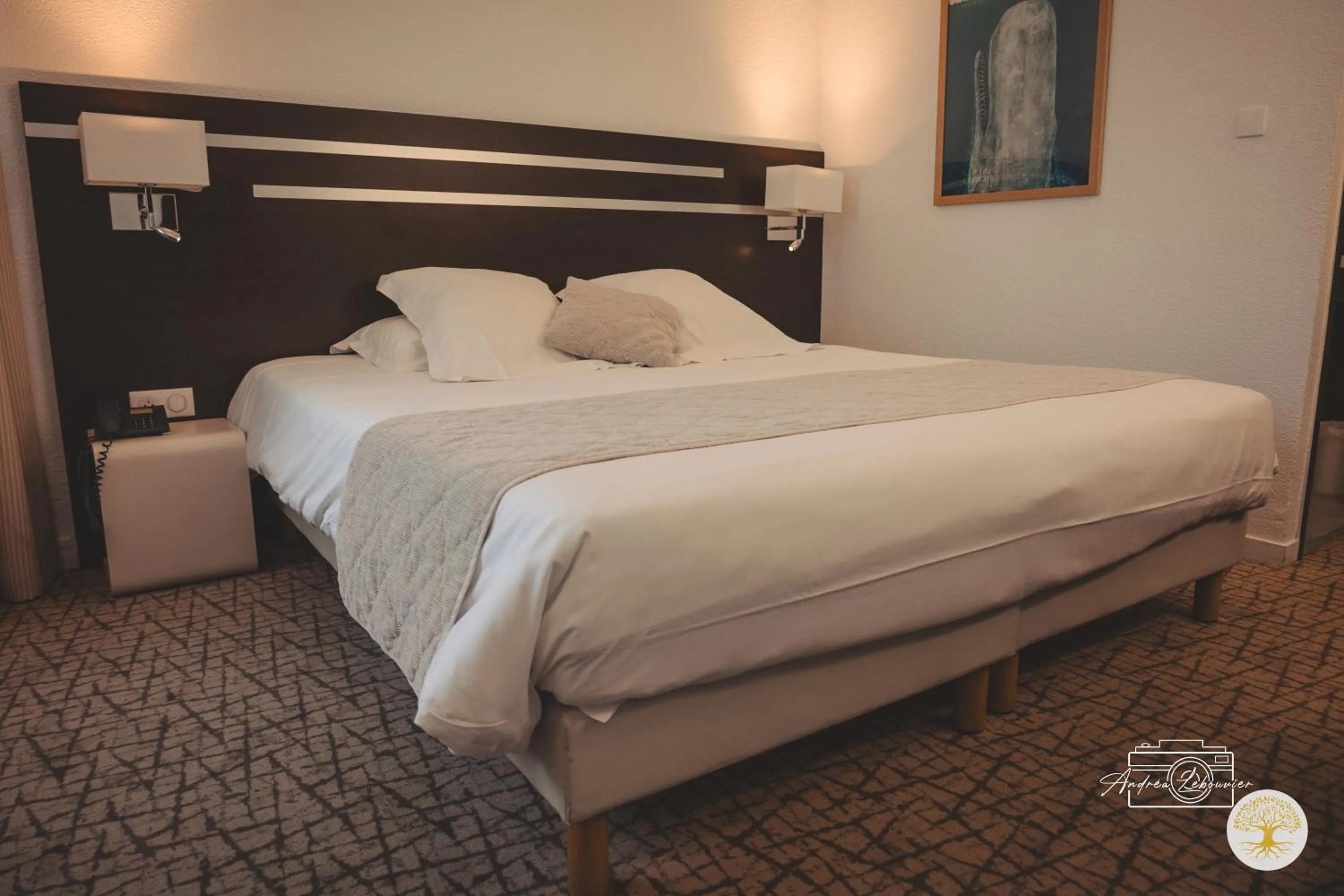 Bed in Hotel Chantereyne