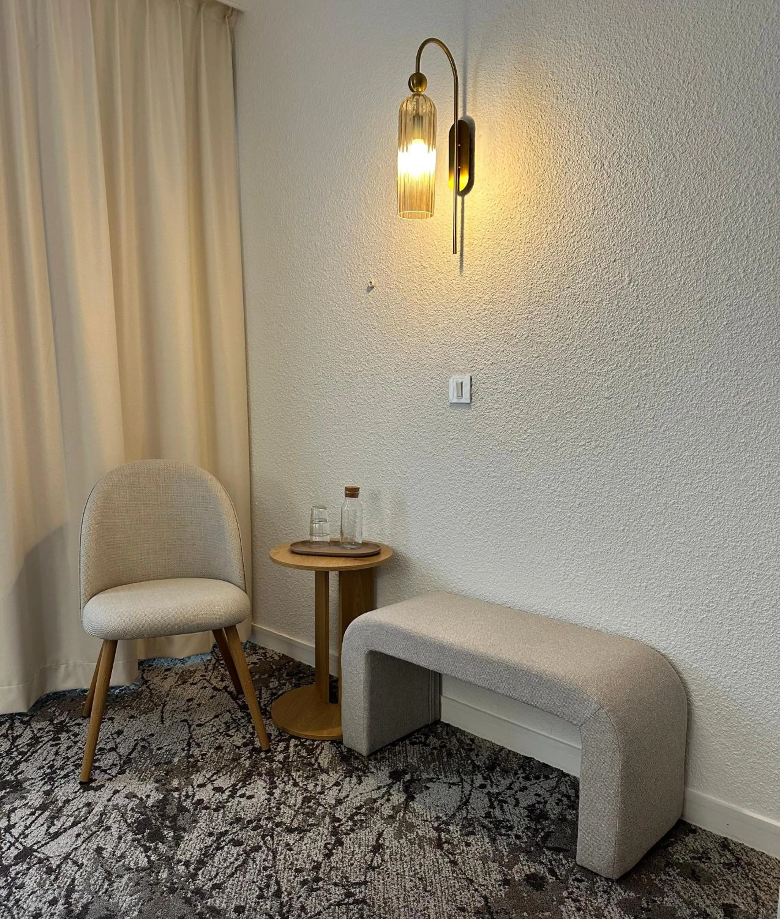 Seating area in Hotel Chantereyne