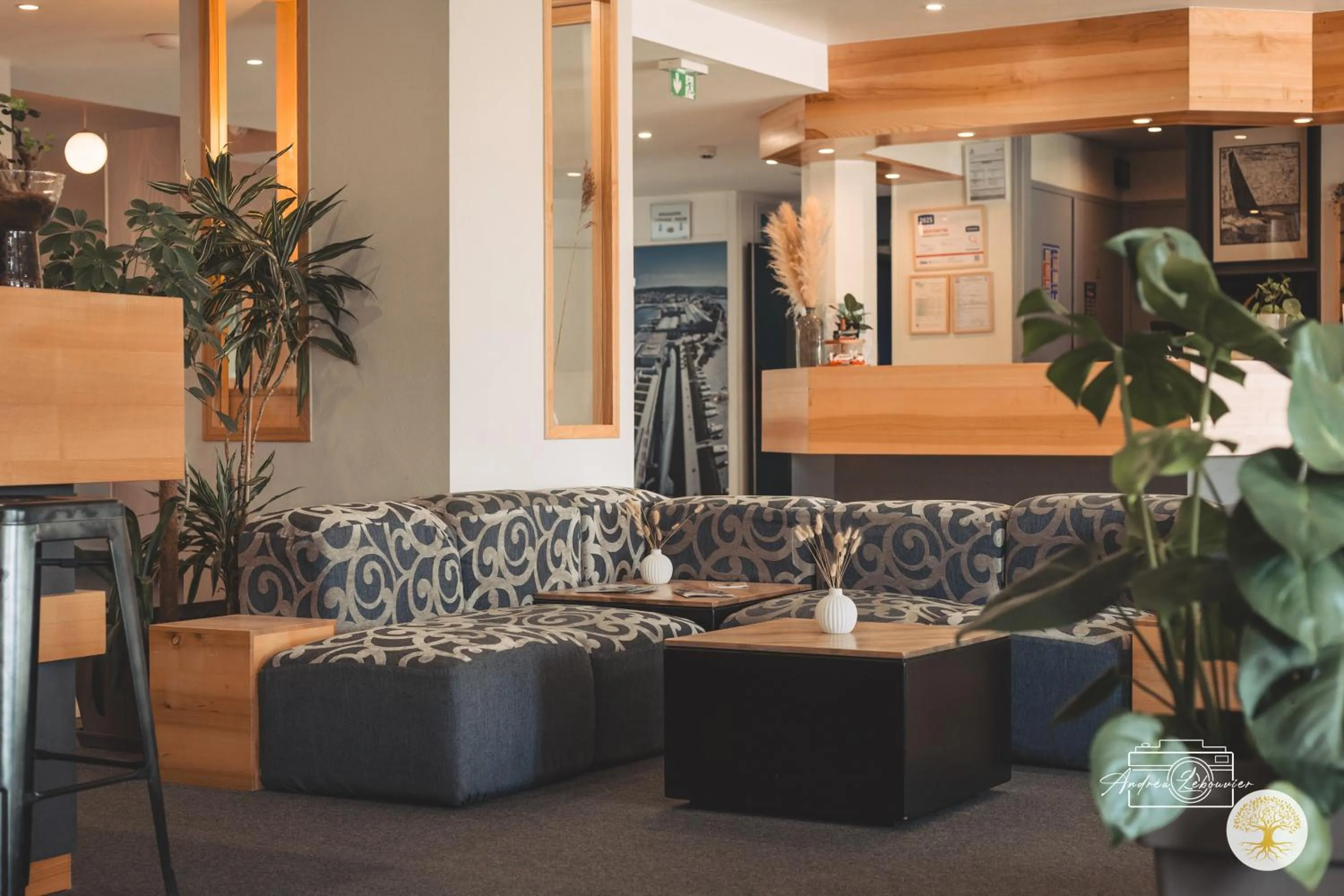 Lobby or reception in Hotel Chantereyne