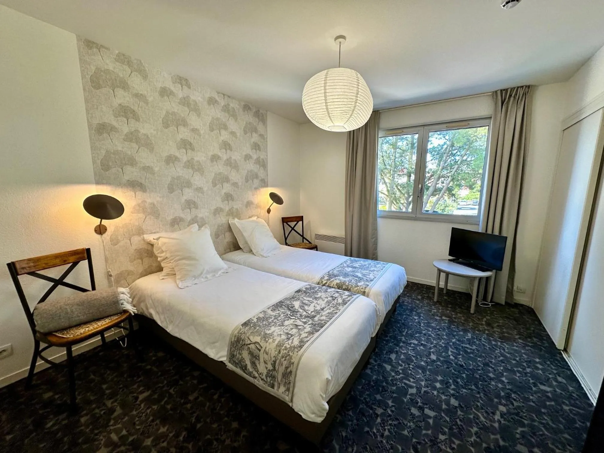 Bed in Hotel Chantereyne