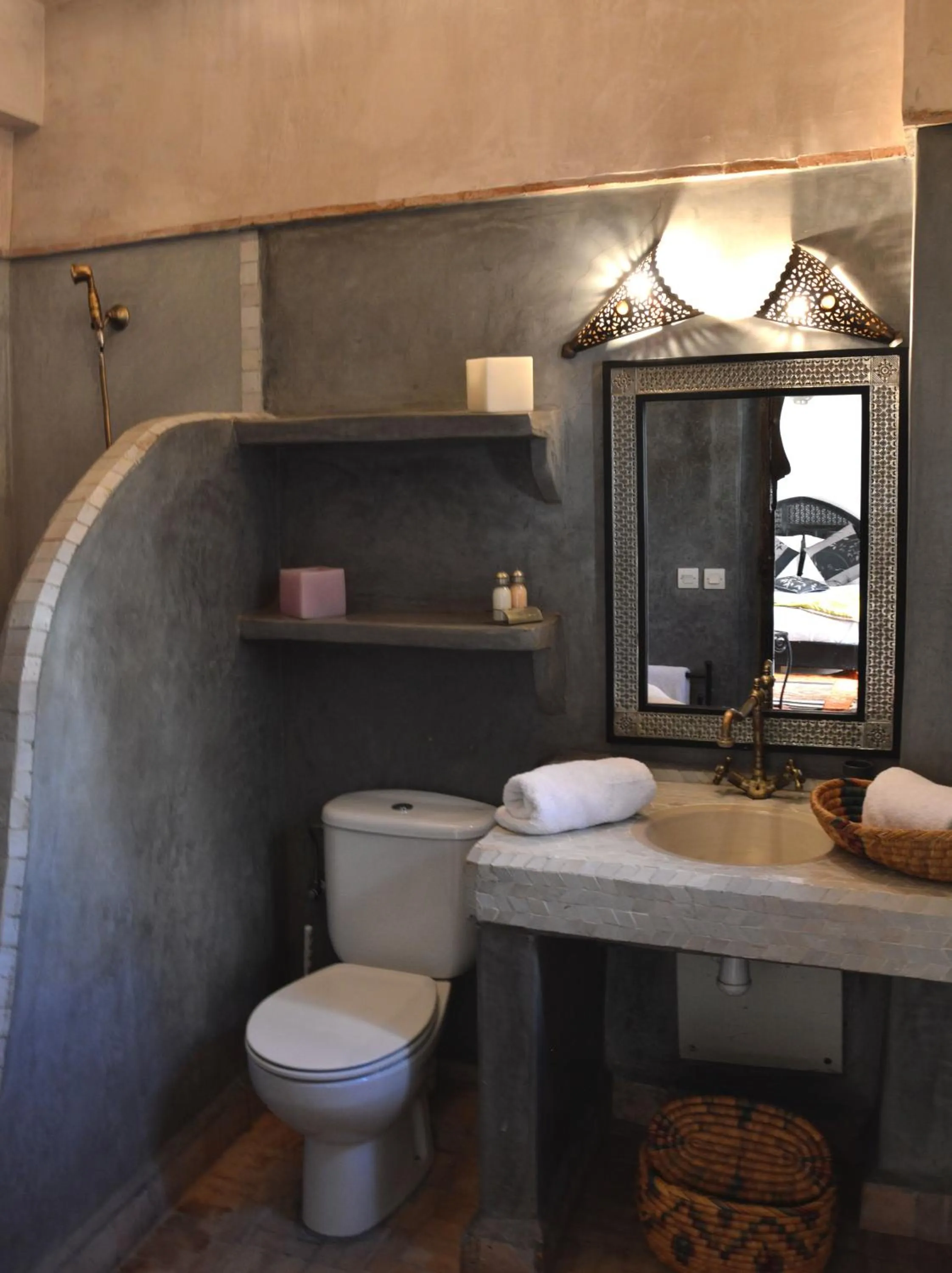 Bathroom in Riad Palmier