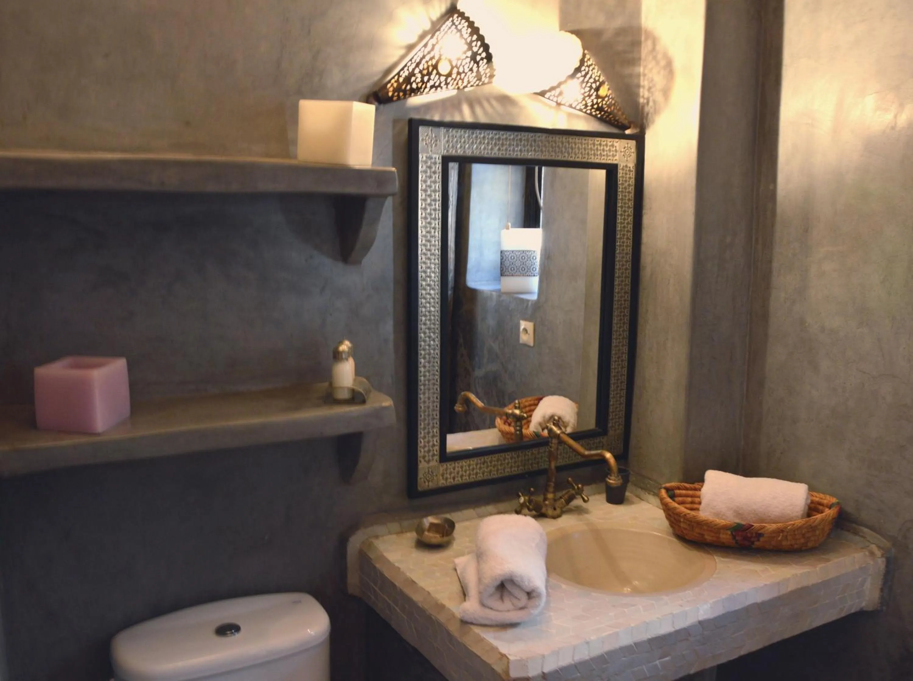 Bathroom in Riad Palmier