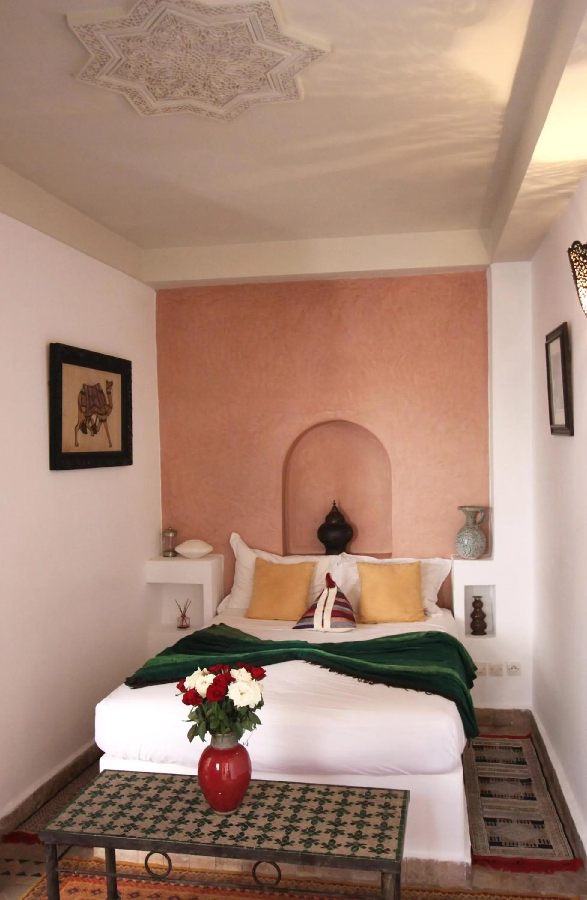 Bedroom, Bed in Riad Palmier