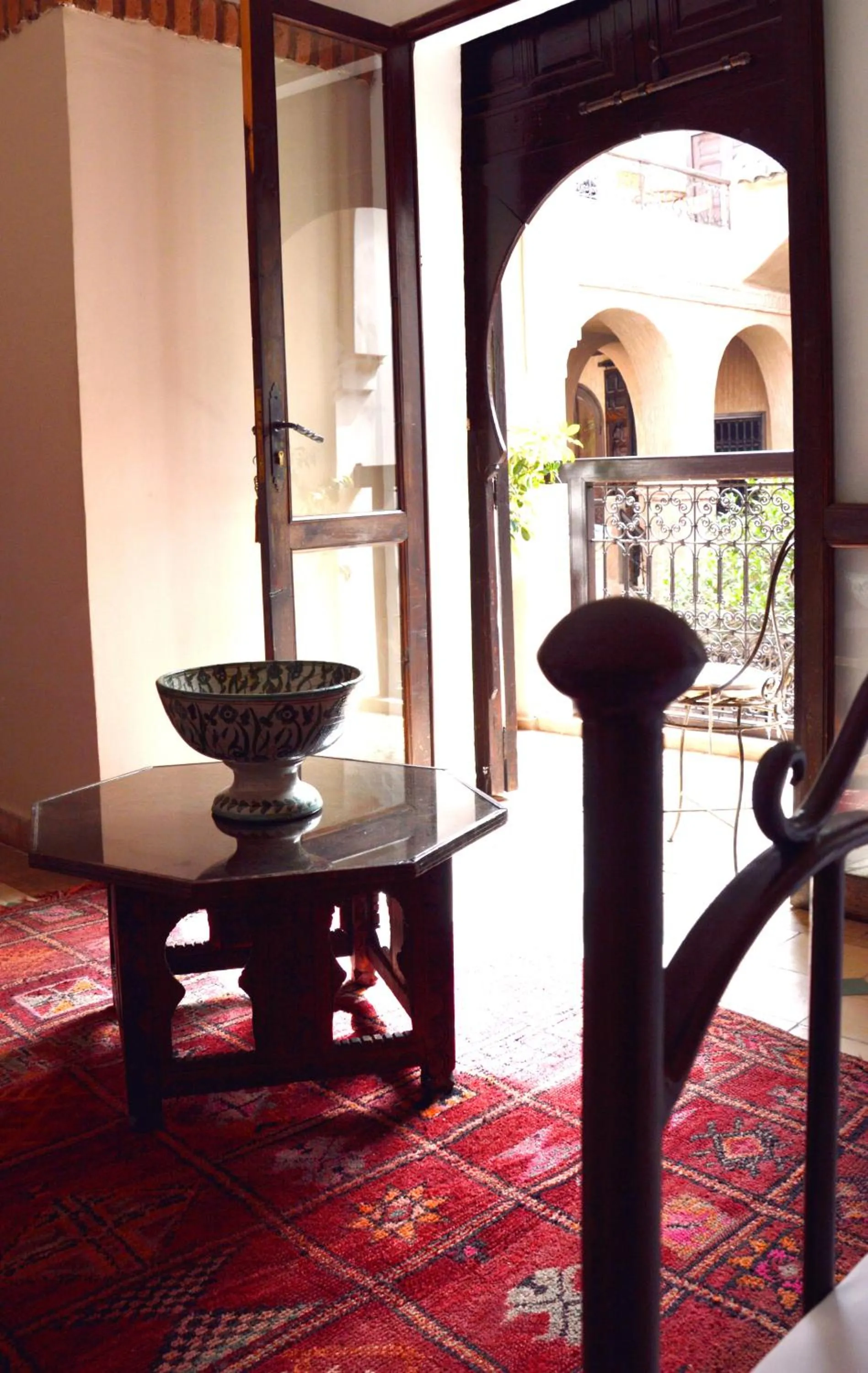 Bedroom in Riad Palmier