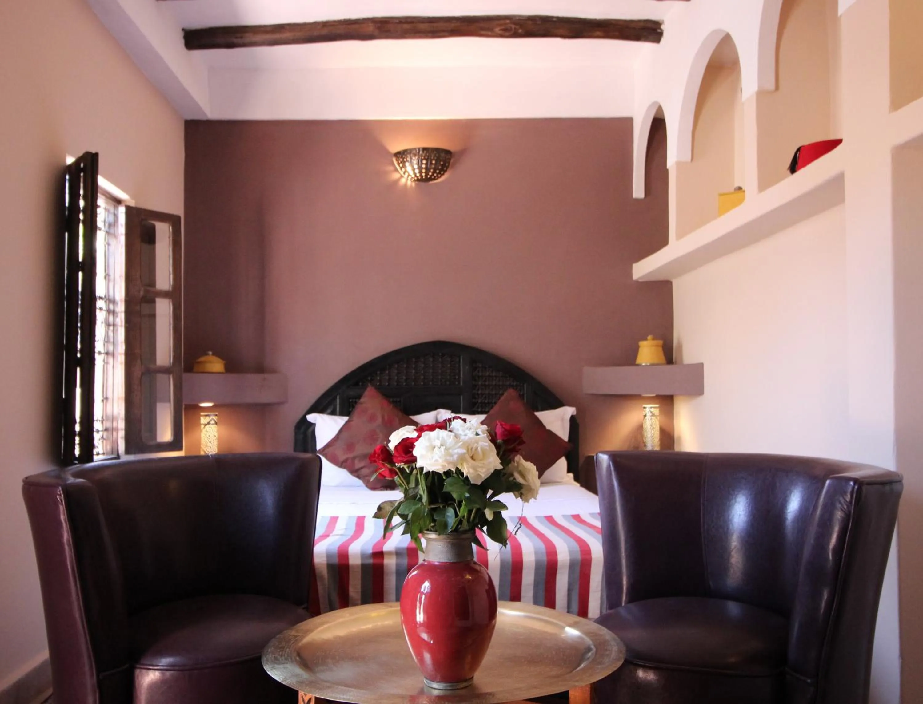 Bedroom in Riad Palmier