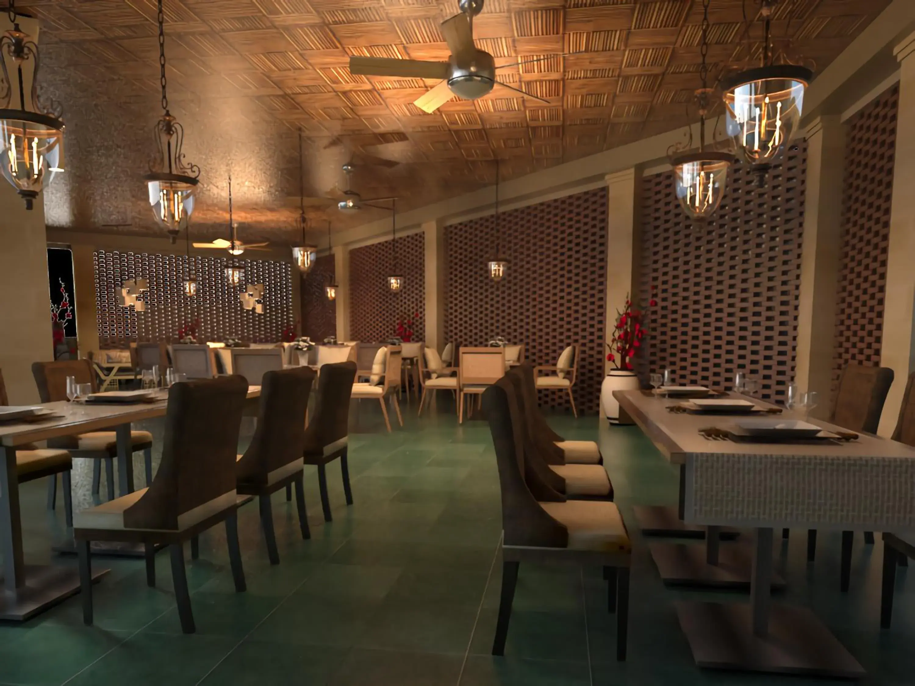 Restaurant/places to eat in Rajavilla Lombok Resort - Seaside Serenity Restaurant/places to eat in Rajavilla Lombok Resort - Seaside Serenity