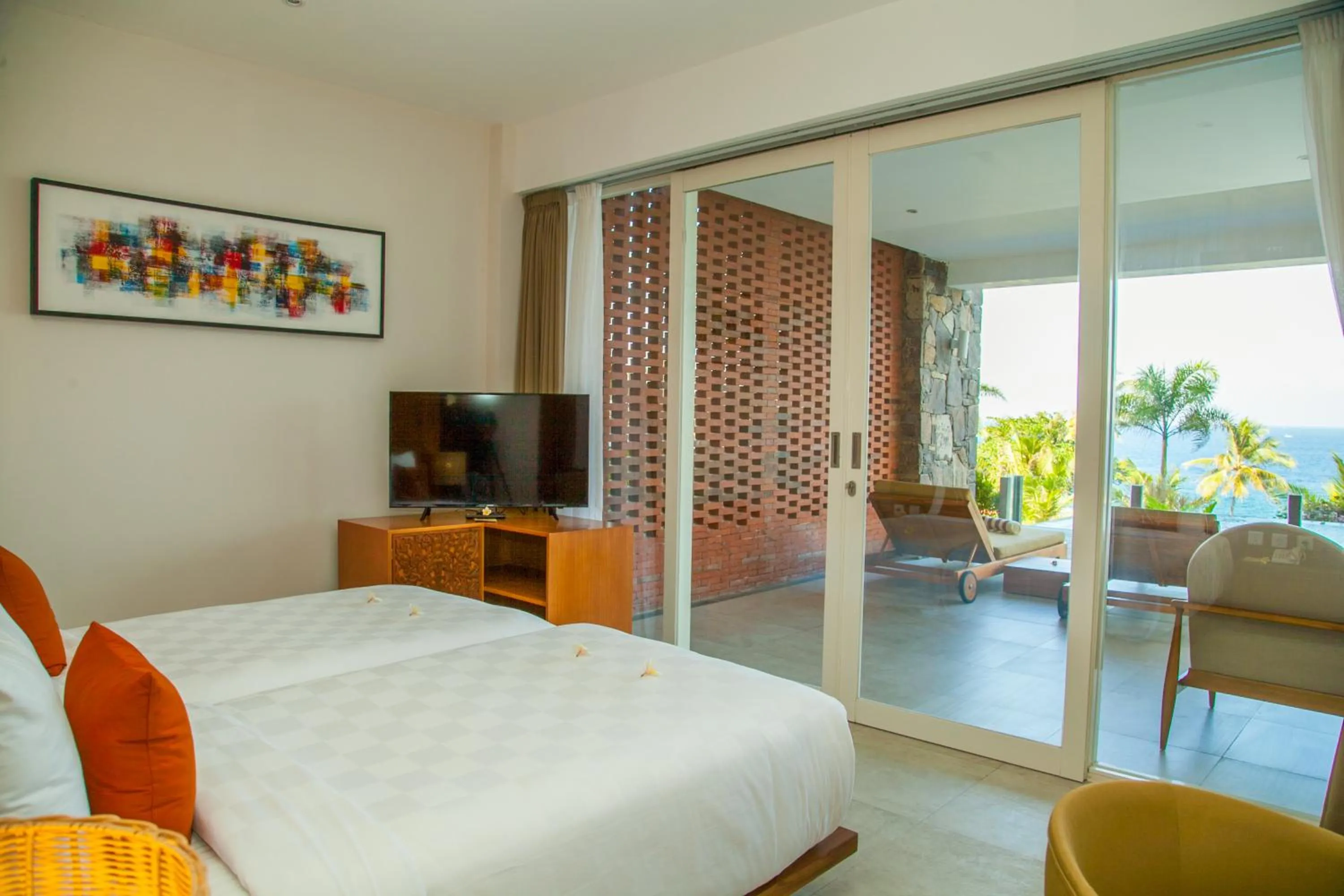 Photo of the whole room, Bed in Rajavilla Lombok Resort - Seaside Serenity