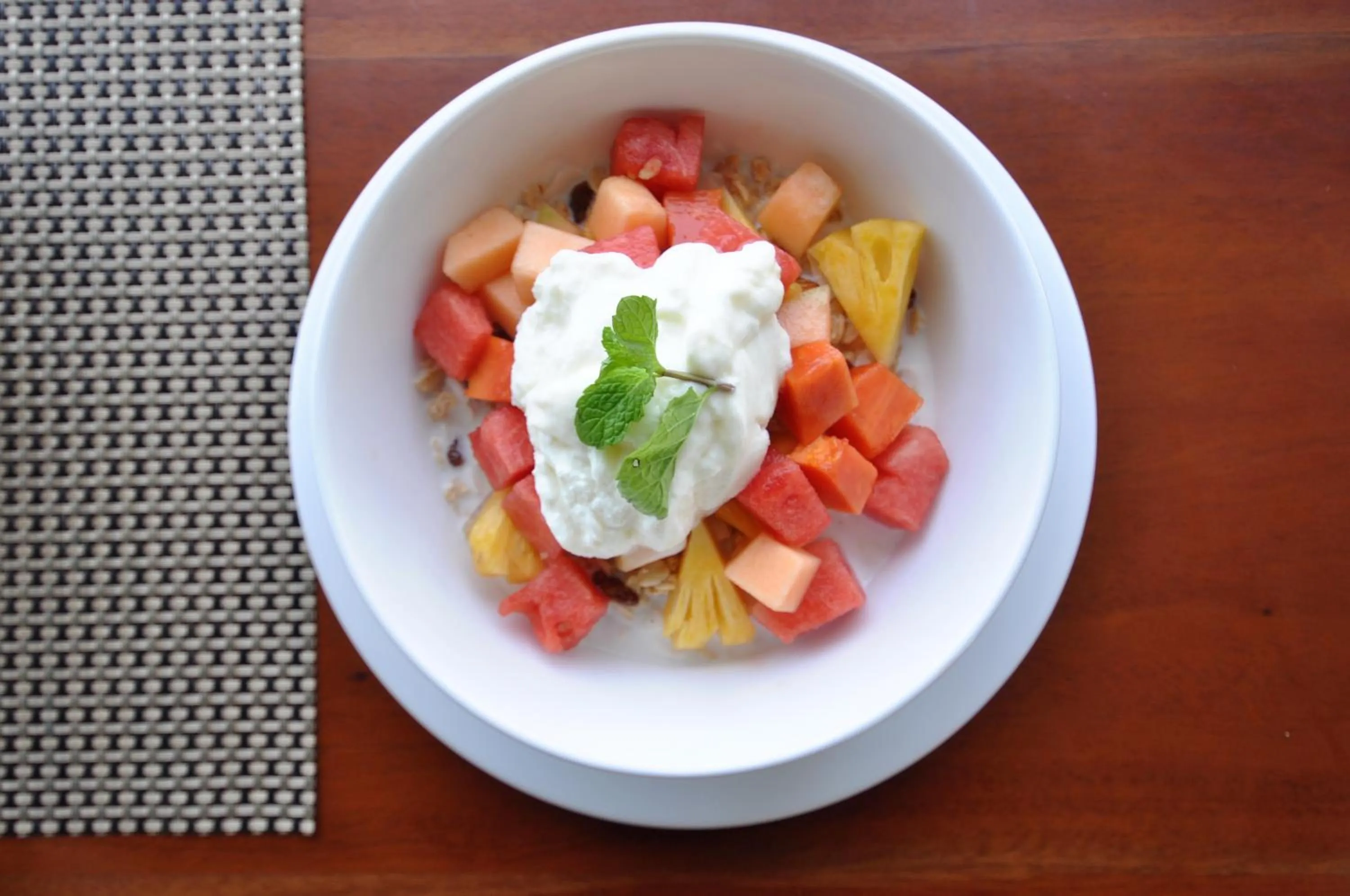 Breakfast in Rajavilla Lombok Resort - Seaside Serenity