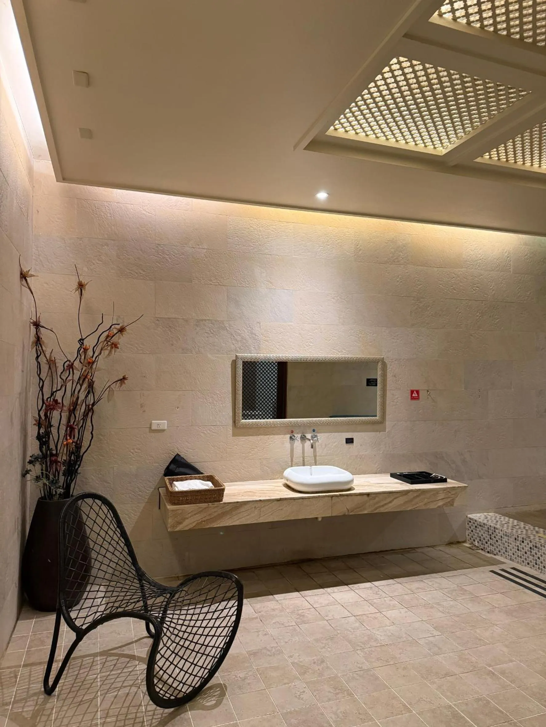 Bathroom in Her Home Spa Motel Douliu