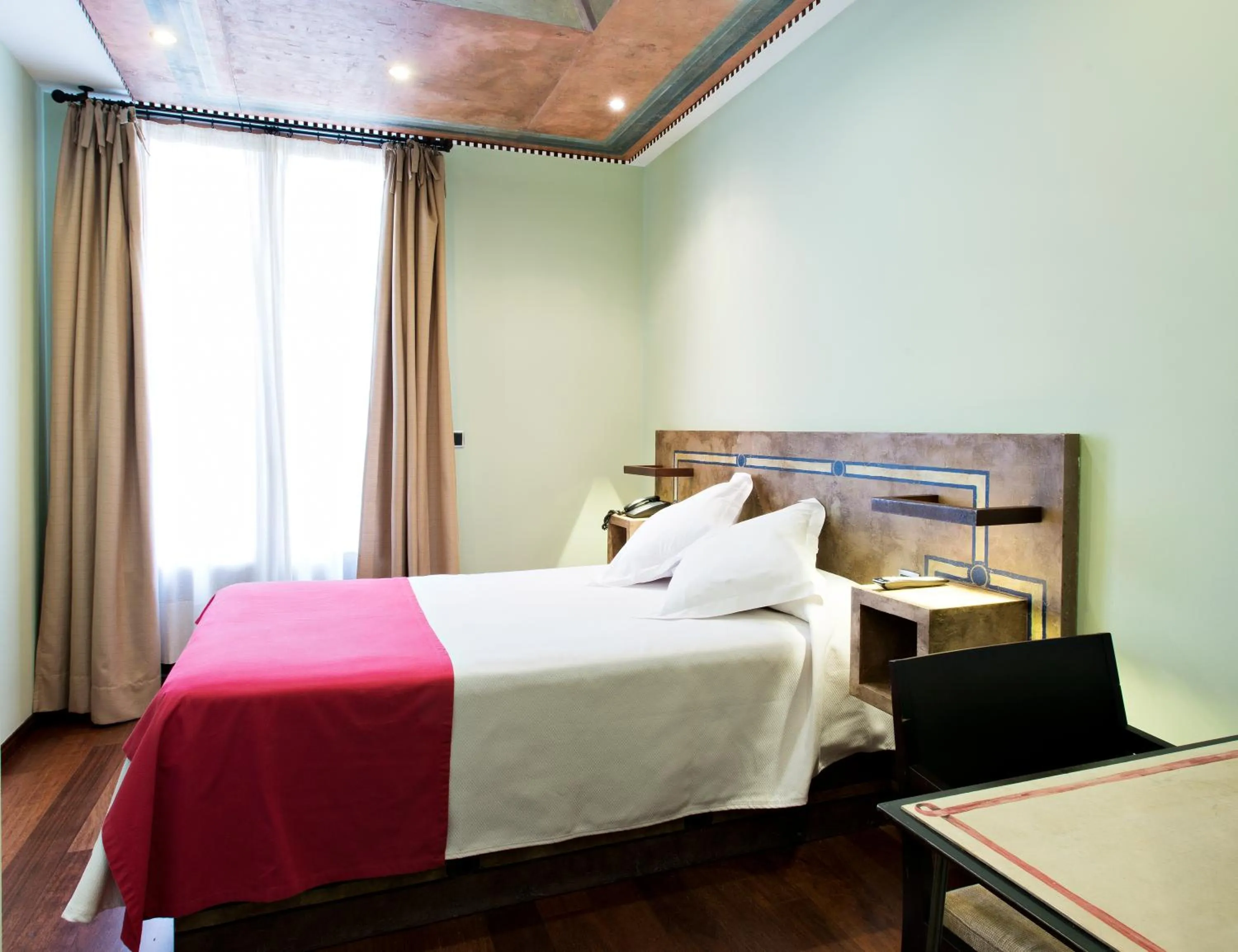 Bed in Hospedium Hotel Posada De La Luna