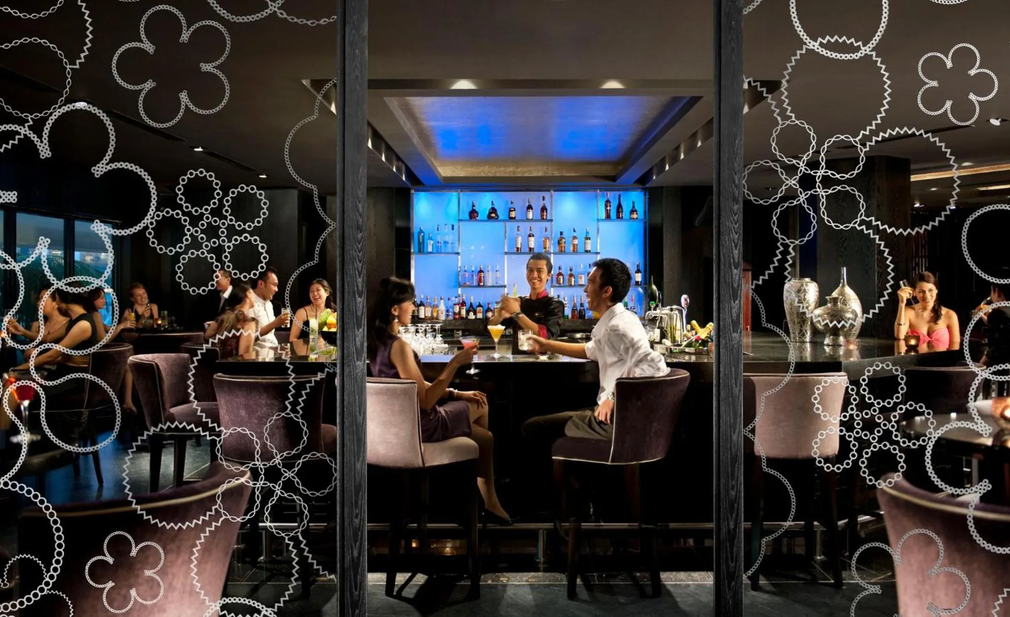 Lounge or bar in Mandarin Oriental, Jakarta