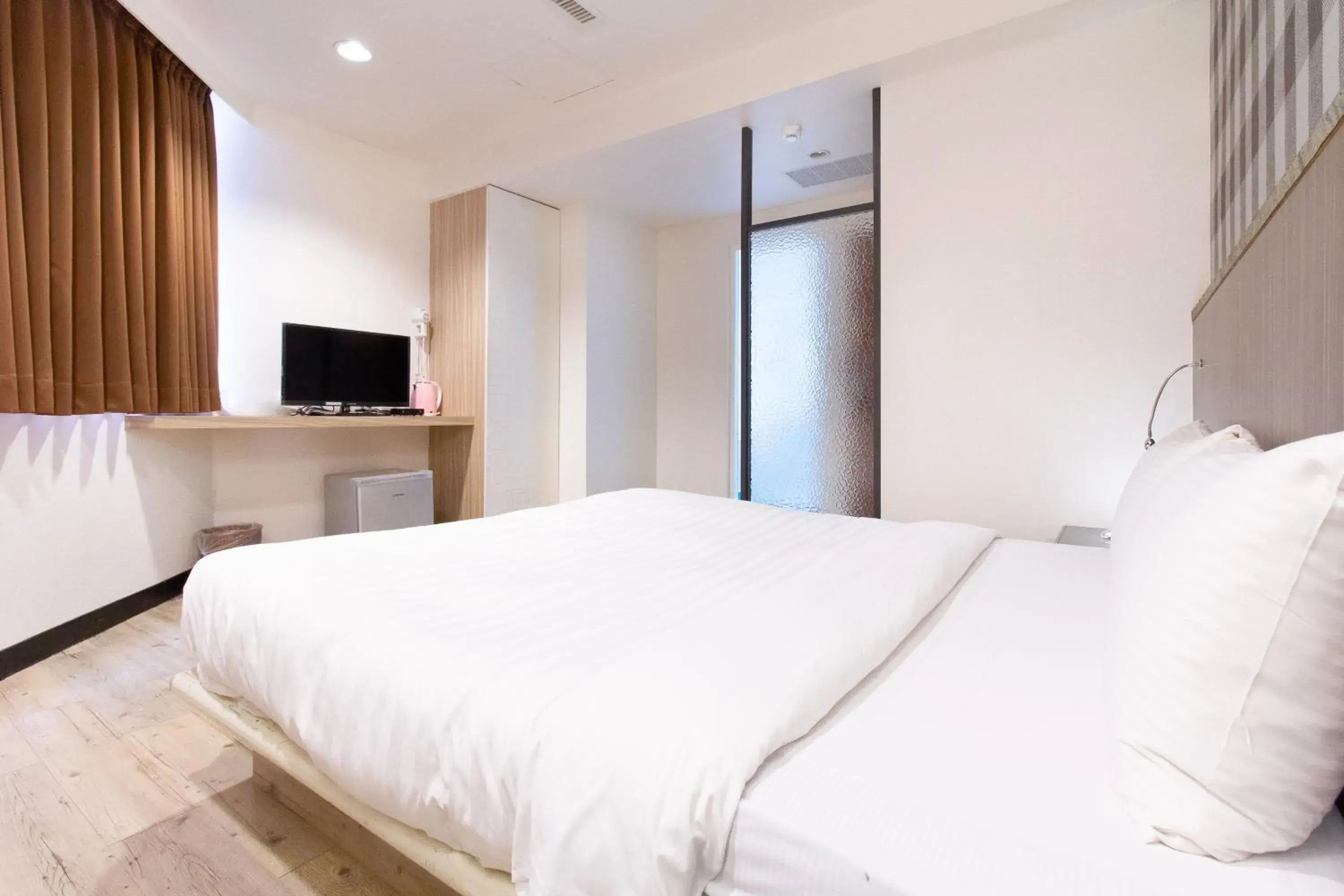 Bed in Hwa Nan Hotel Bed in Hwa Nan Hotel