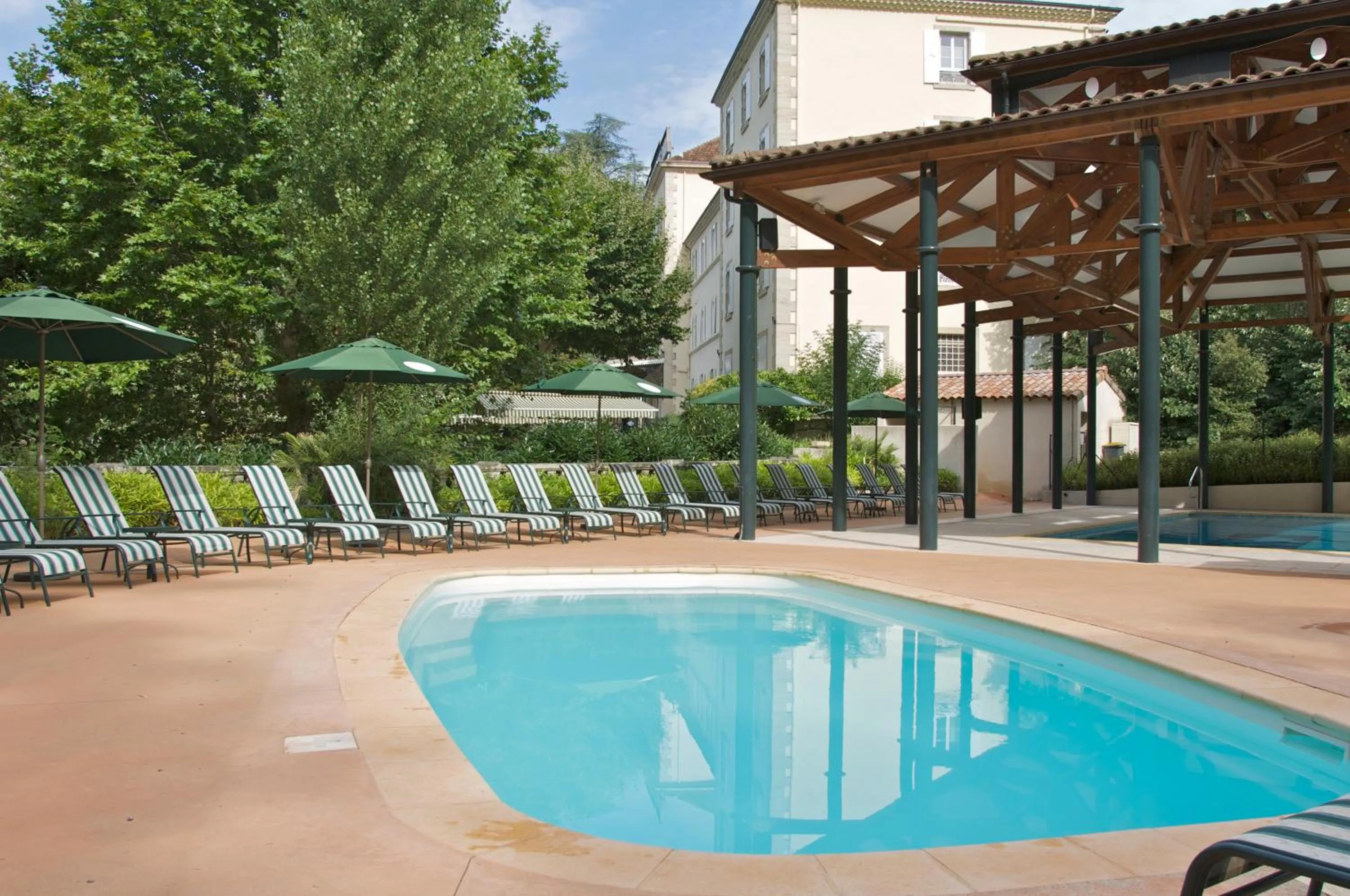 Swimming pool in Domaine des Bains