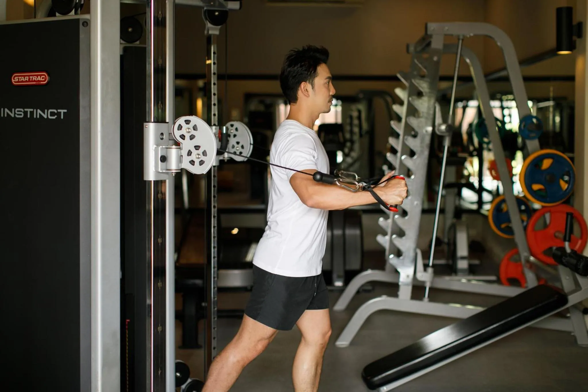 Fitness centre/facilities in De Malee Pool Villas - SHA Extra Plus