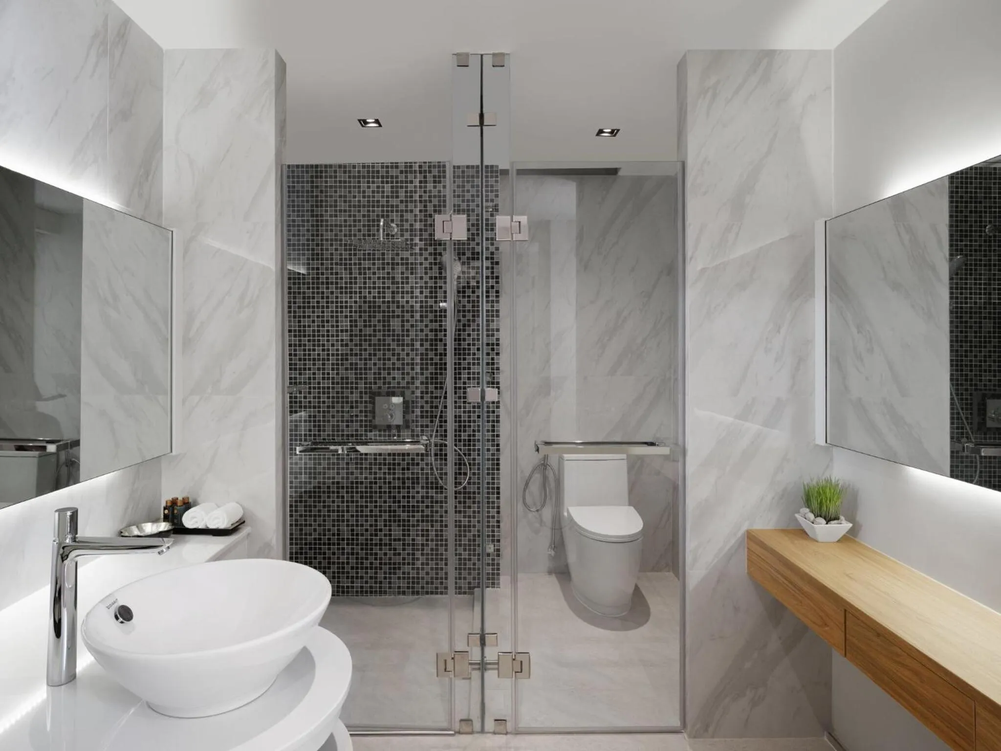 Shower in De Malee Pool Villas - SHA Extra Plus