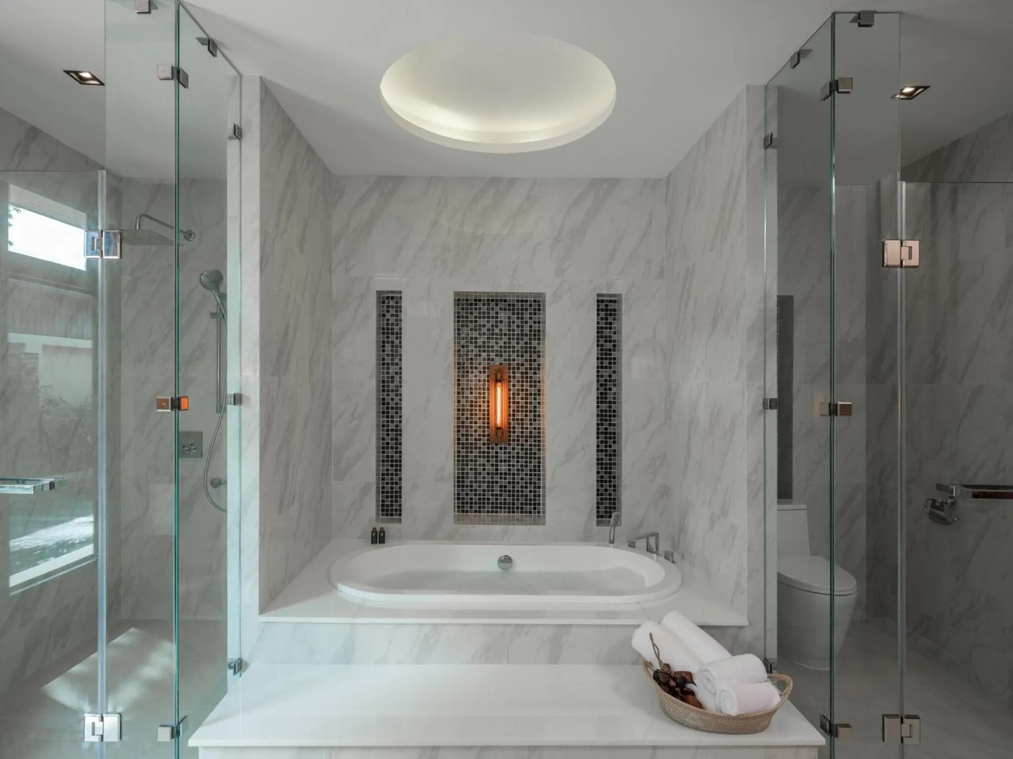 Shower in De Malee Pool Villas - SHA Extra Plus