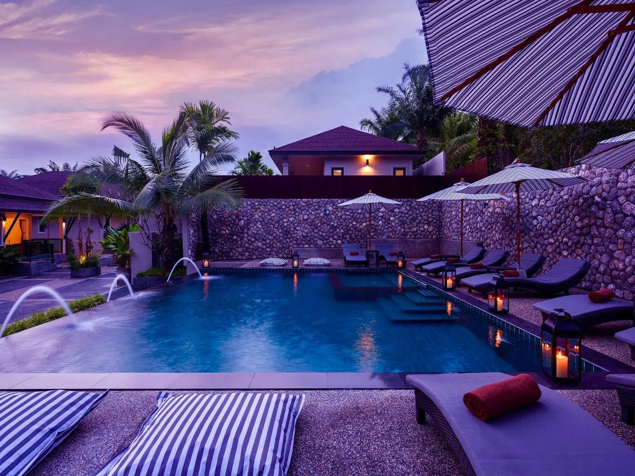 Pool view in De Malee Pool Villas - SHA Extra Plus Pool view in De Malee Pool Villas - SHA Extra Plus