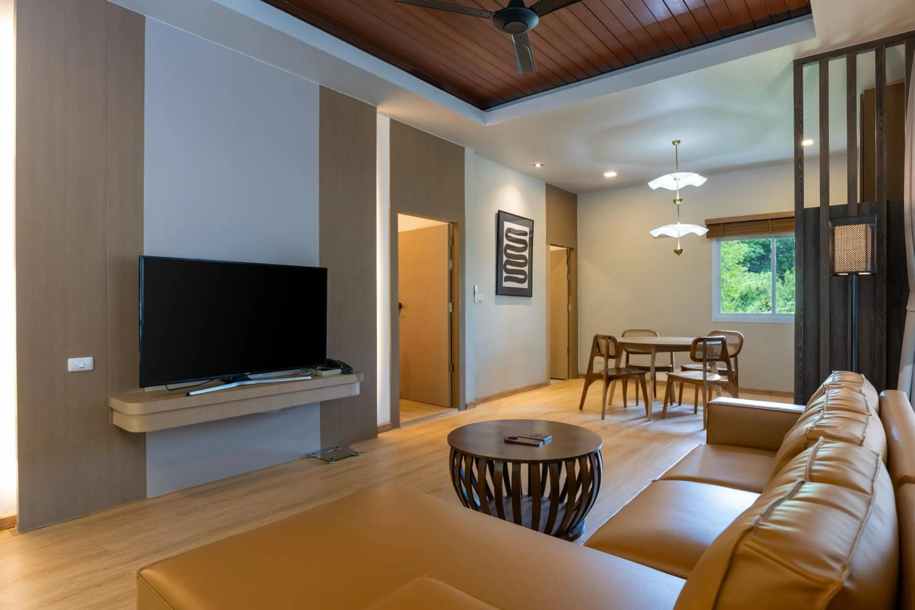 Living room in De Malee Pool Villas - SHA Extra Plus