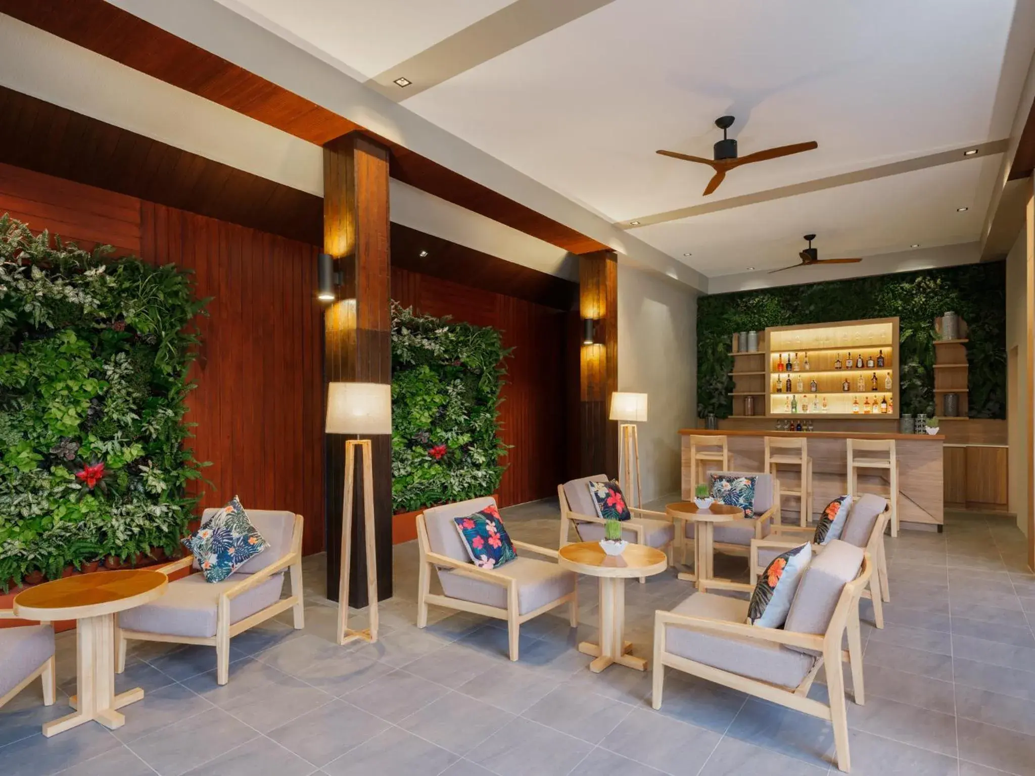 Lobby or reception in De Malee Pool Villas - SHA Extra Plus Lobby or reception in De Malee Pool Villas - SHA Extra Plus