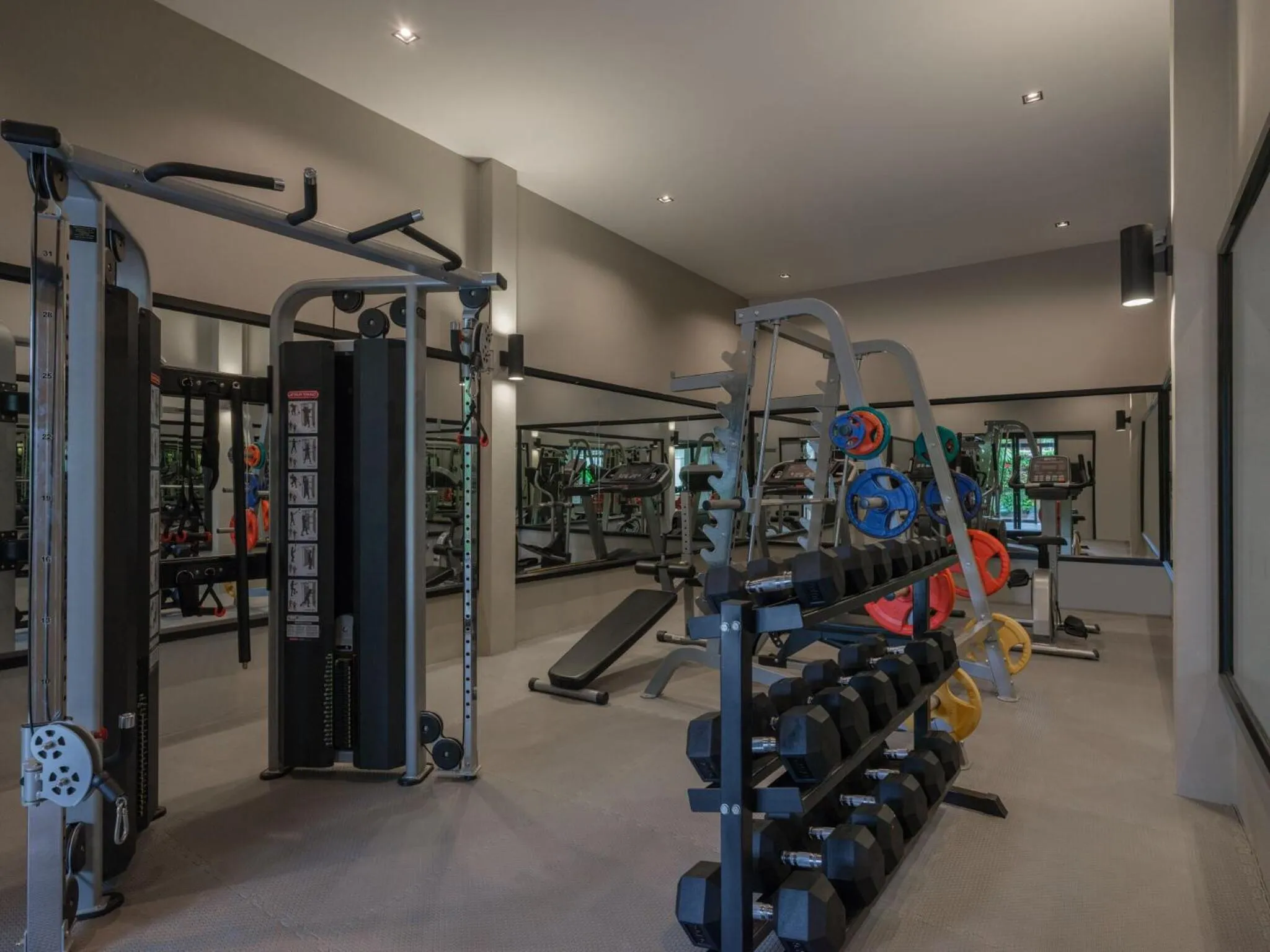 Fitness centre/facilities in De Malee Pool Villas - SHA Extra Plus