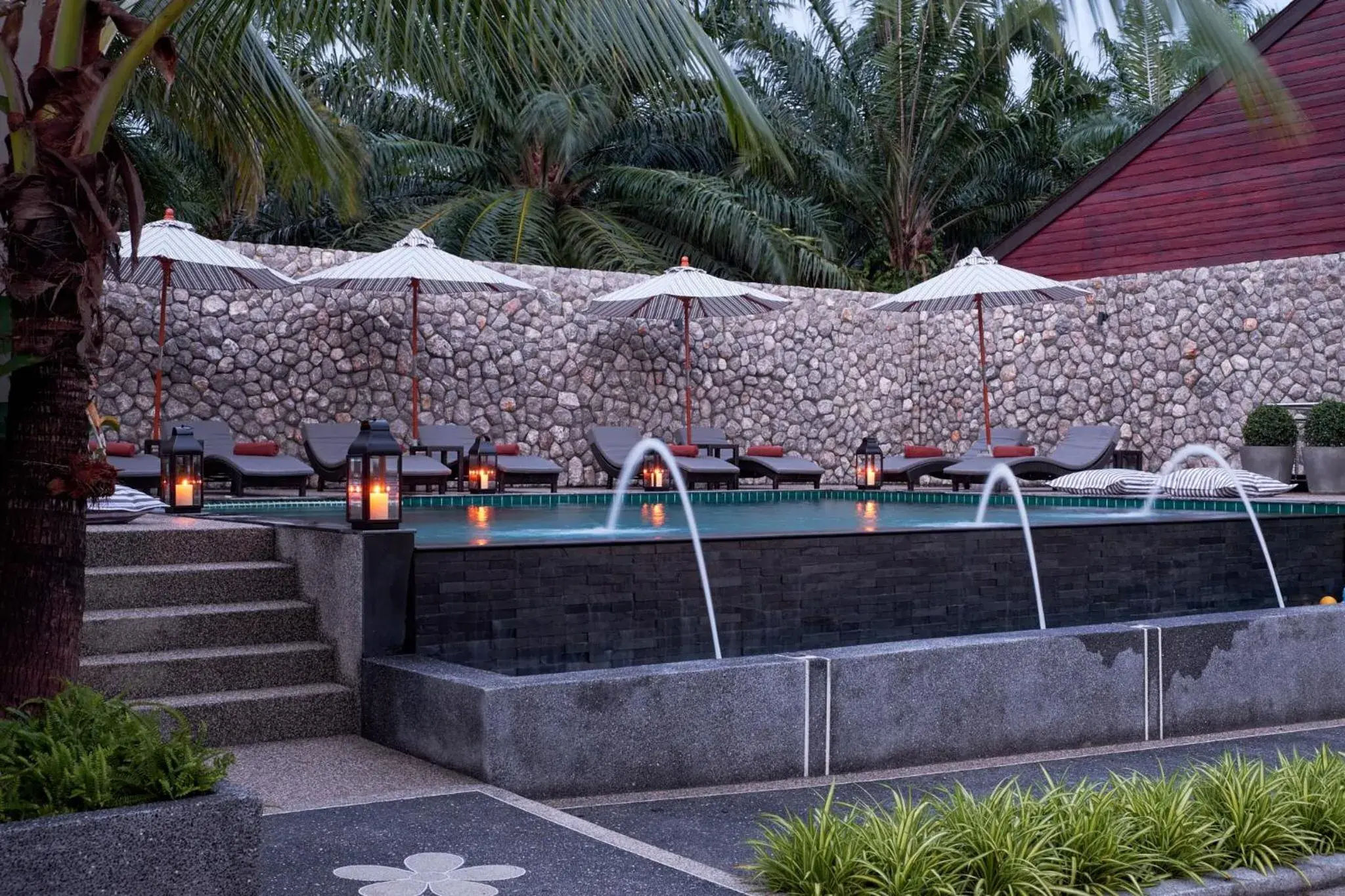 Garden view in De Malee Pool Villas - SHA Extra Plus Garden view in De Malee Pool Villas - SHA Extra Plus