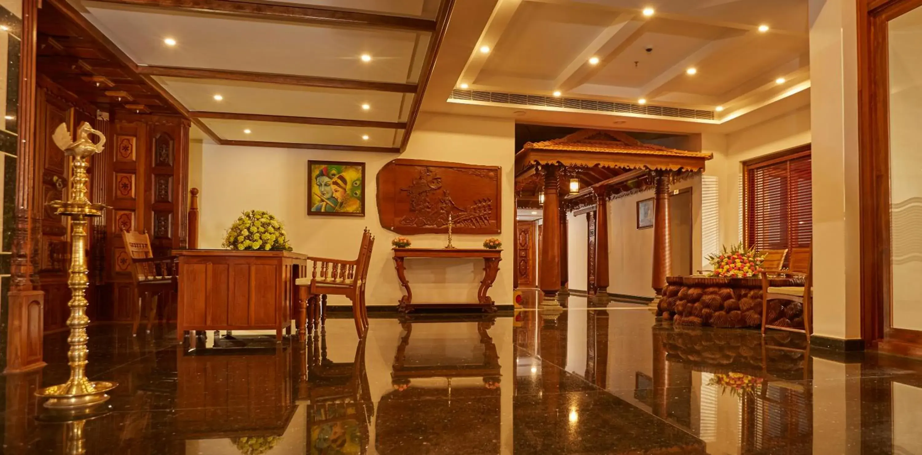 Lobby or reception in Sterling Guruvayur Lobby or reception in Sterling Guruvayur
